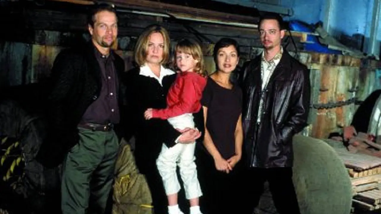 Border Line backdrop