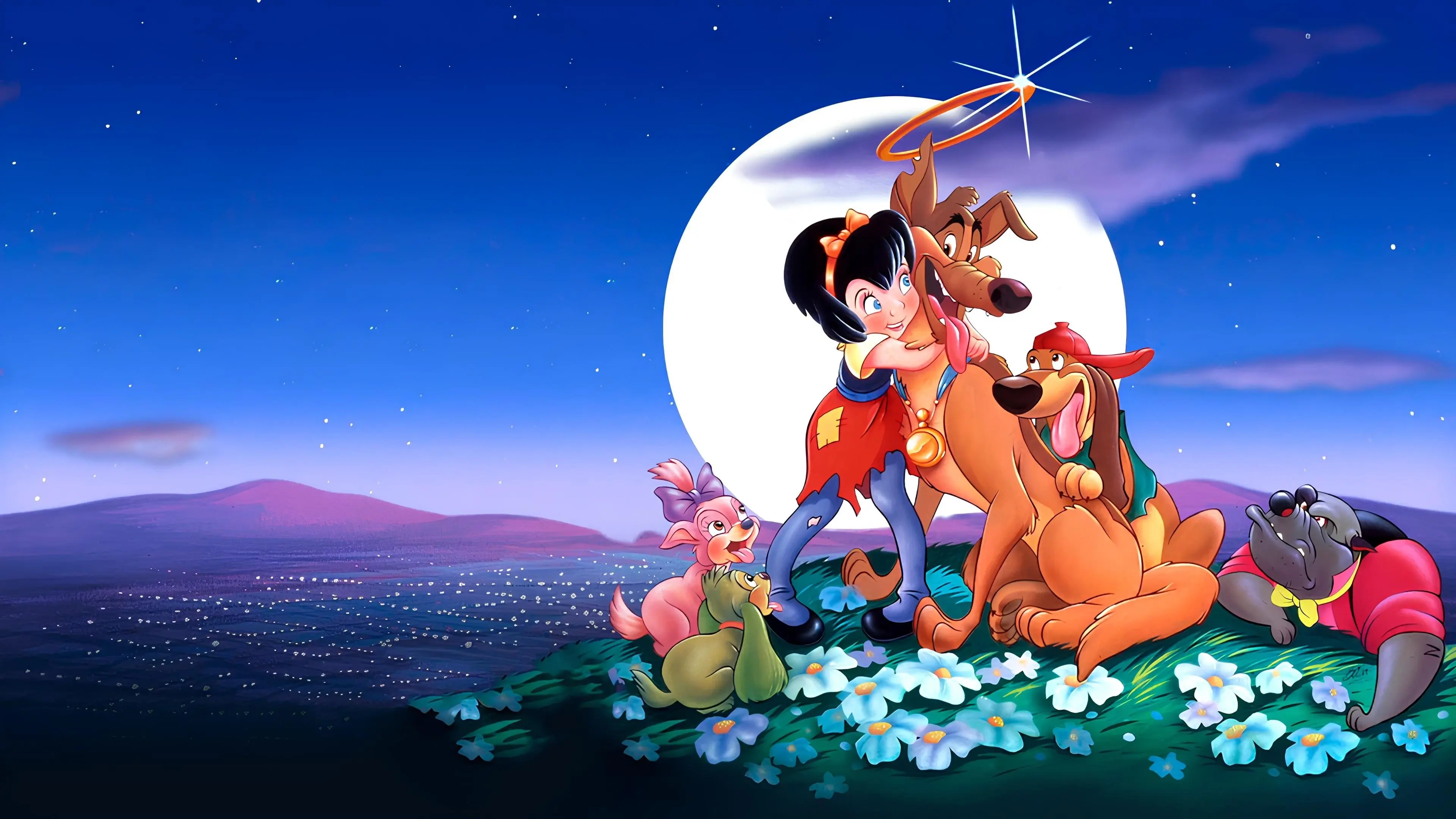 All Dogs Go to Heaven backdrop