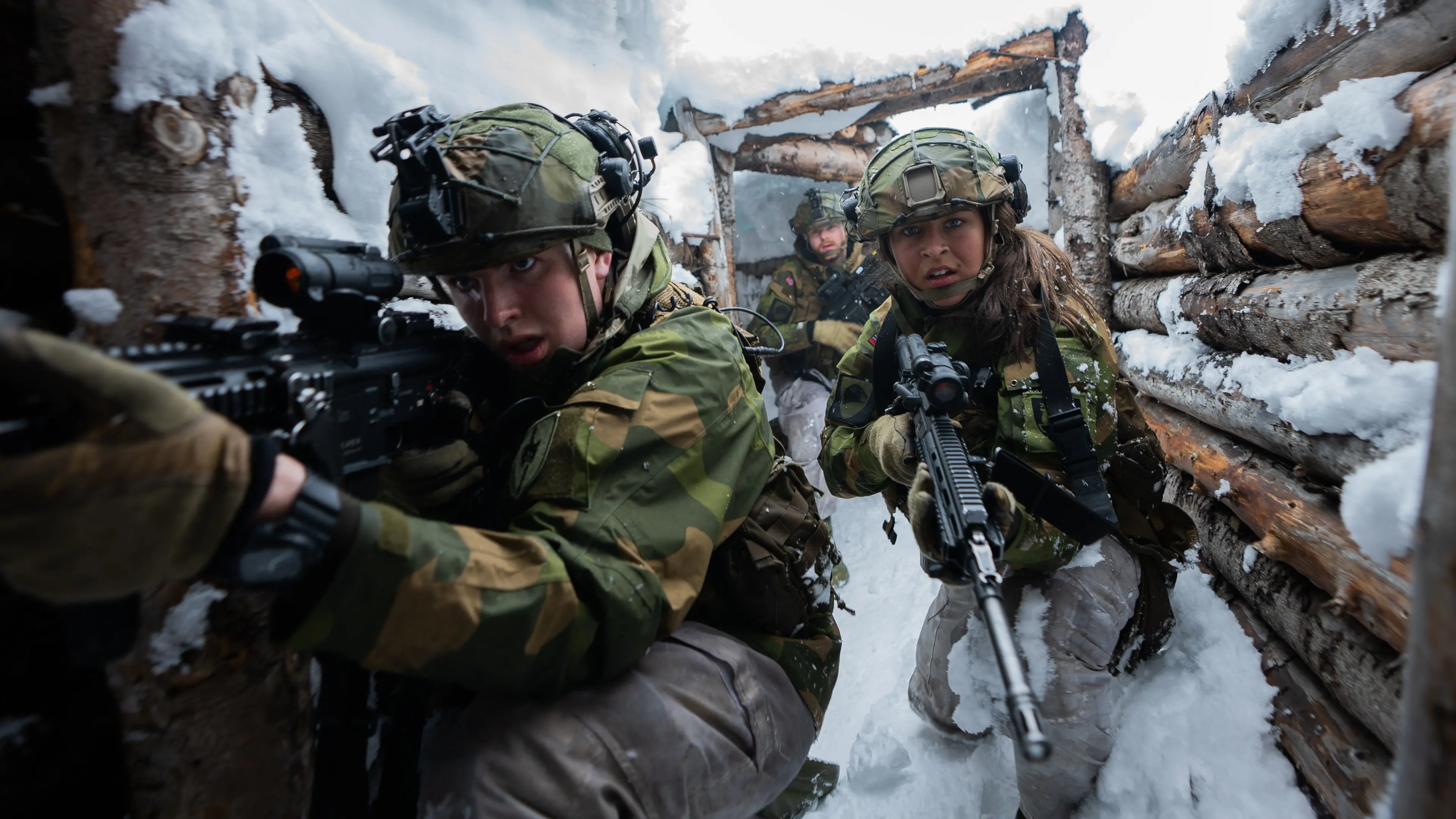 Klar til strid backdrop