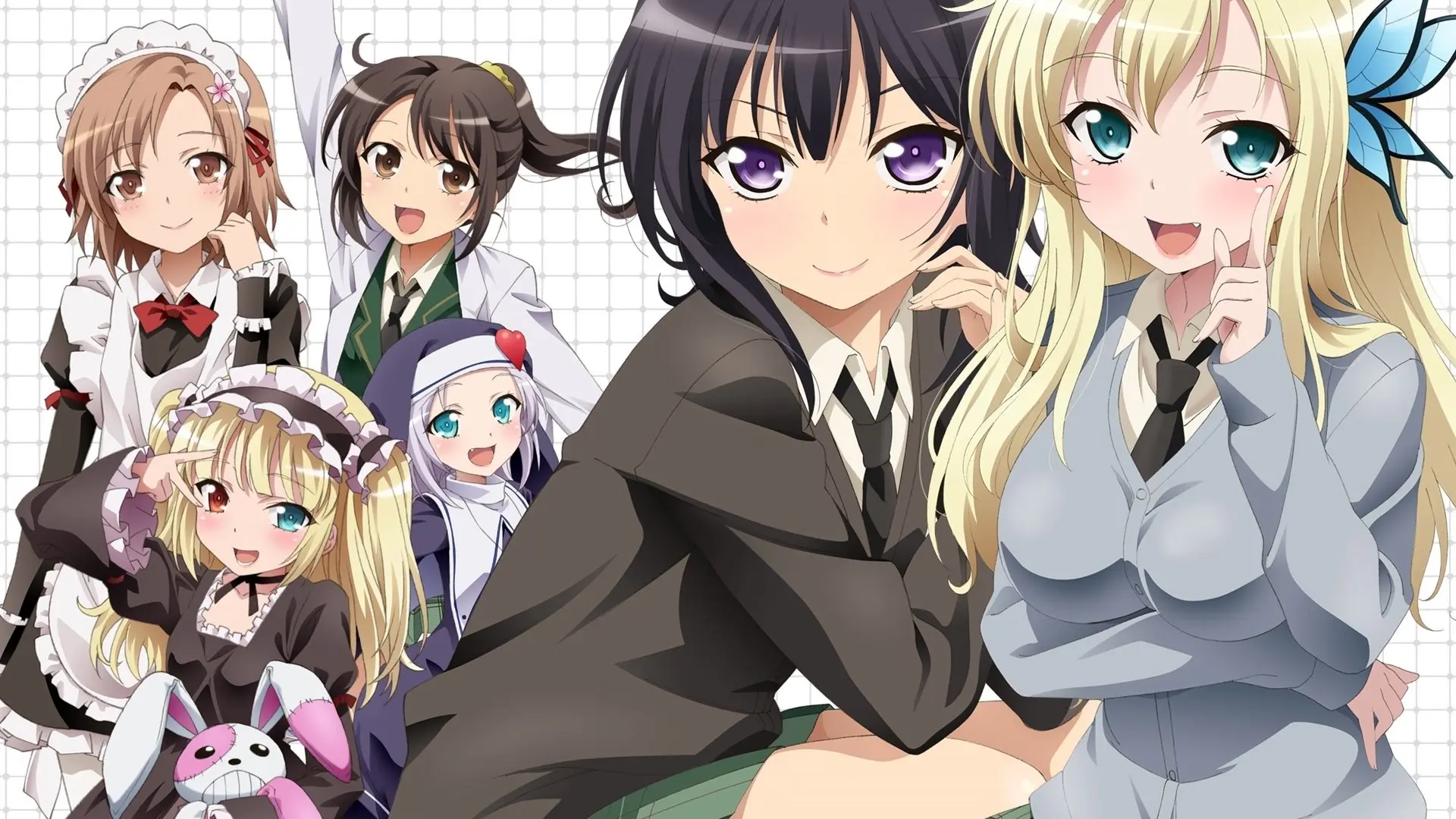 Haganai: I Don't Have Many Friends backdrop