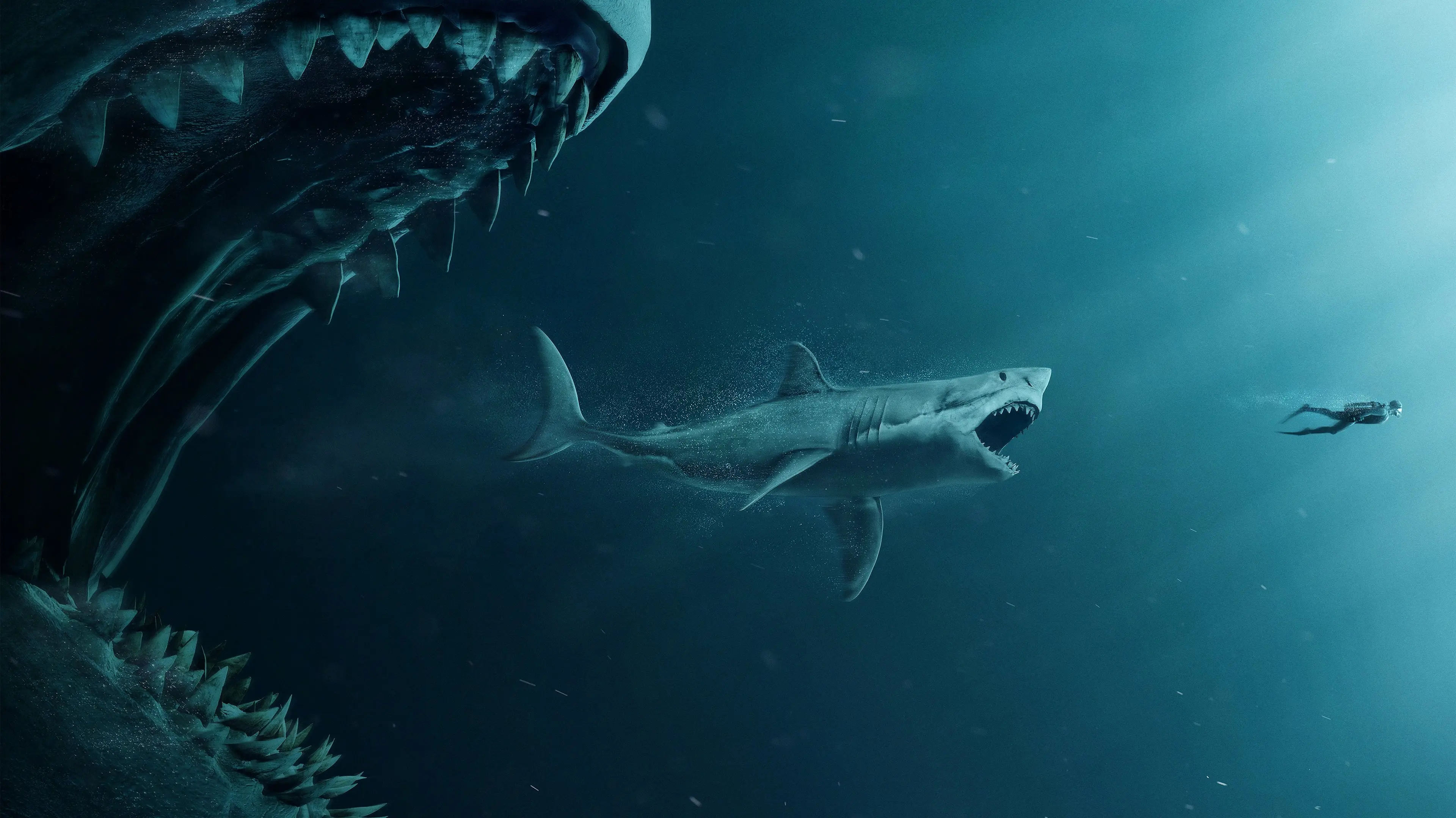 The Meg backdrop
