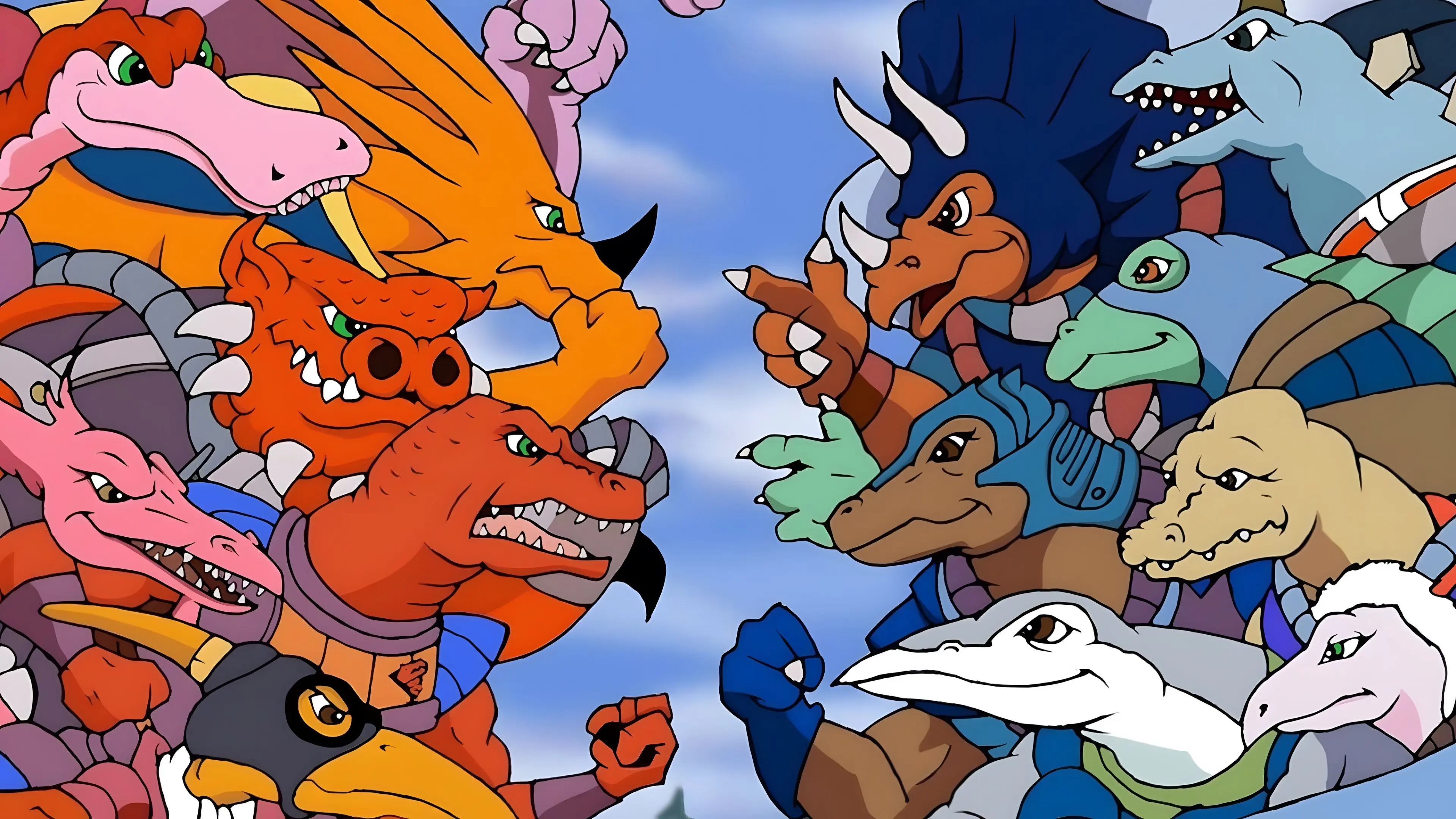 Dinosaucers backdrop