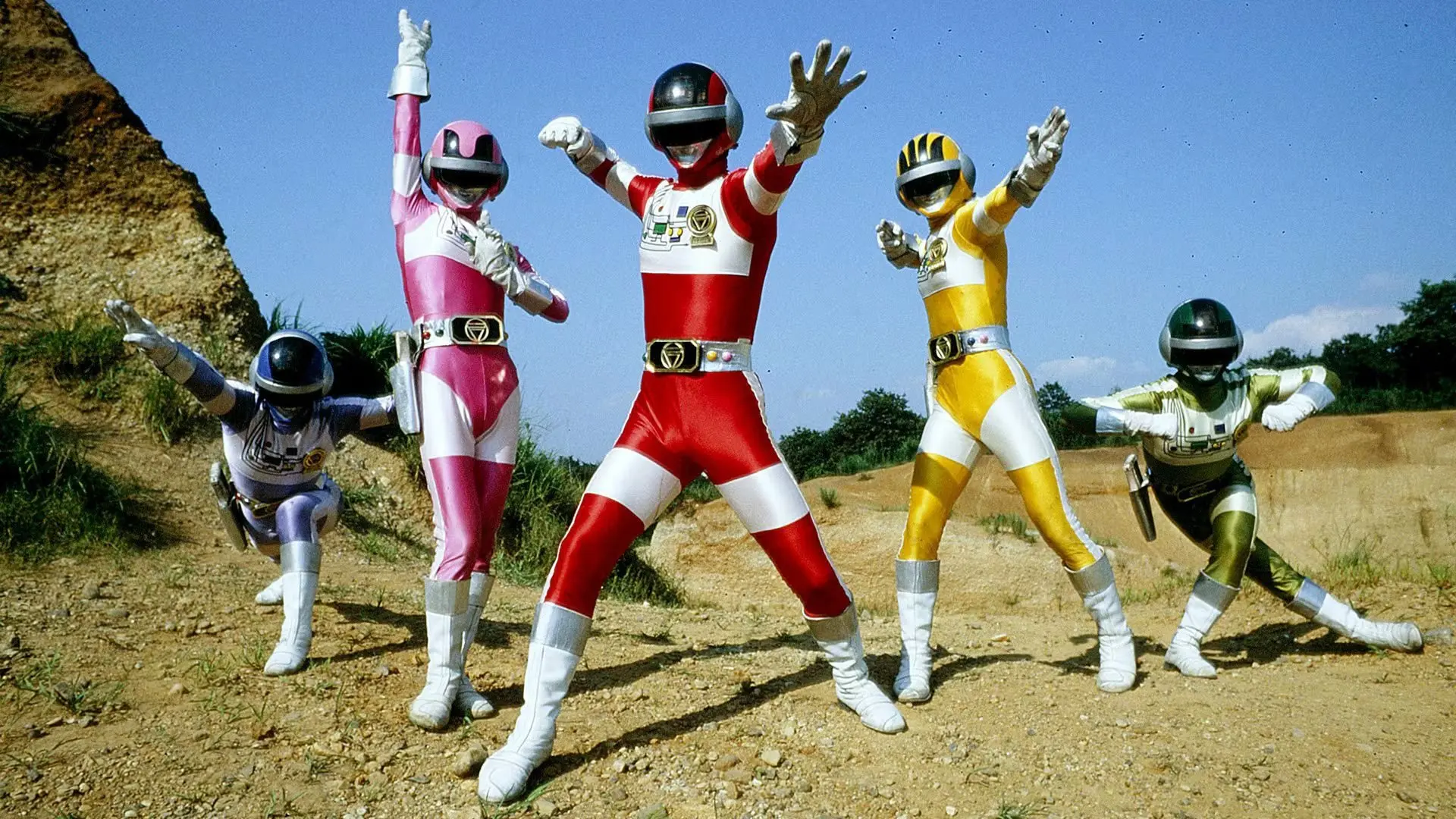 Choudenshi Bioman backdrop