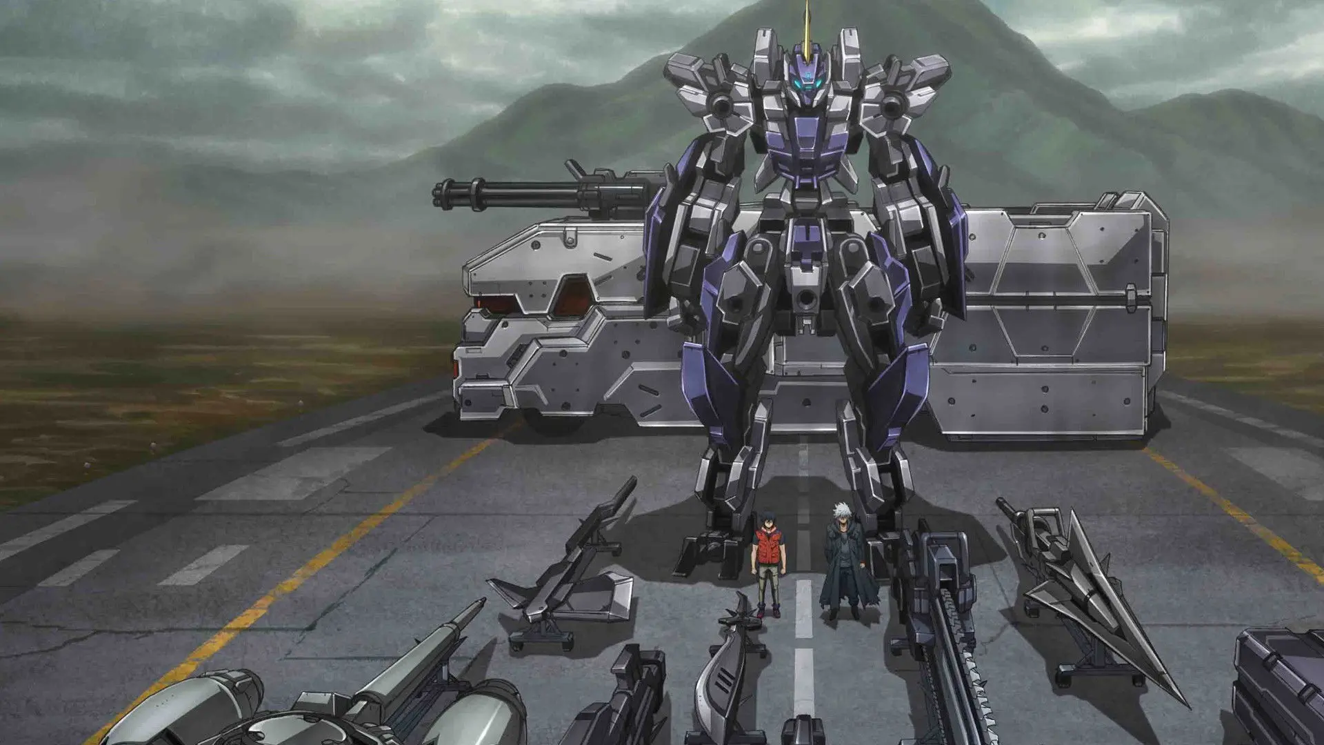 AMAIM: Warrior at the Borderline UltraSteel Ogre-Gear backdrop