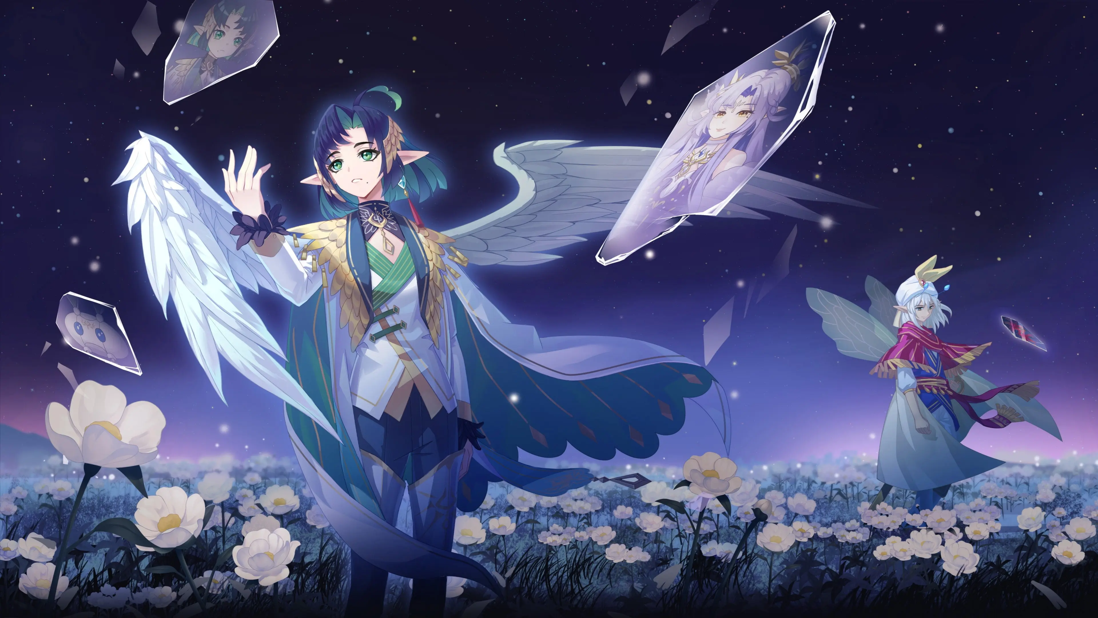 Flower Fairy backdrop