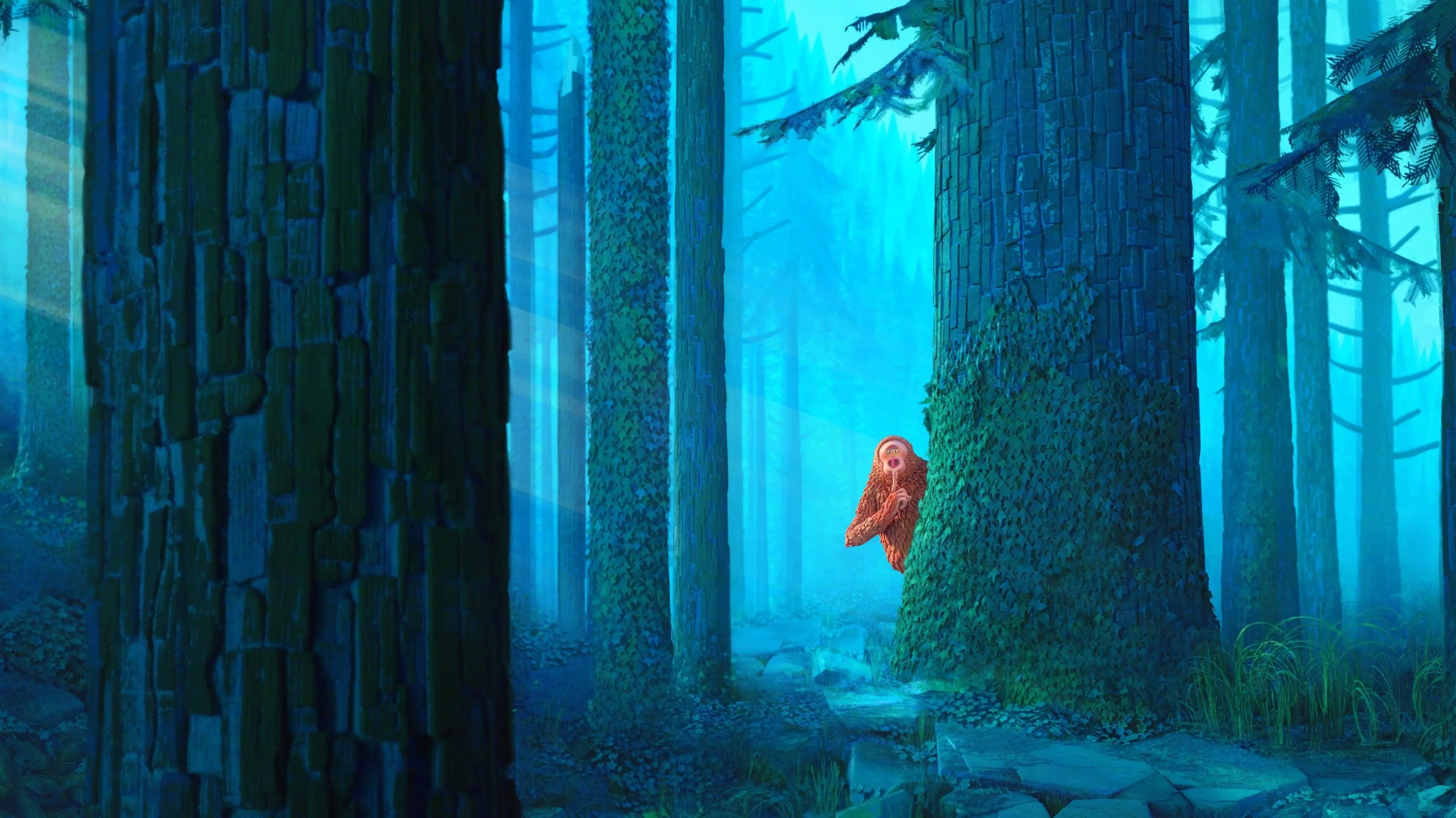 Missing Link backdrop