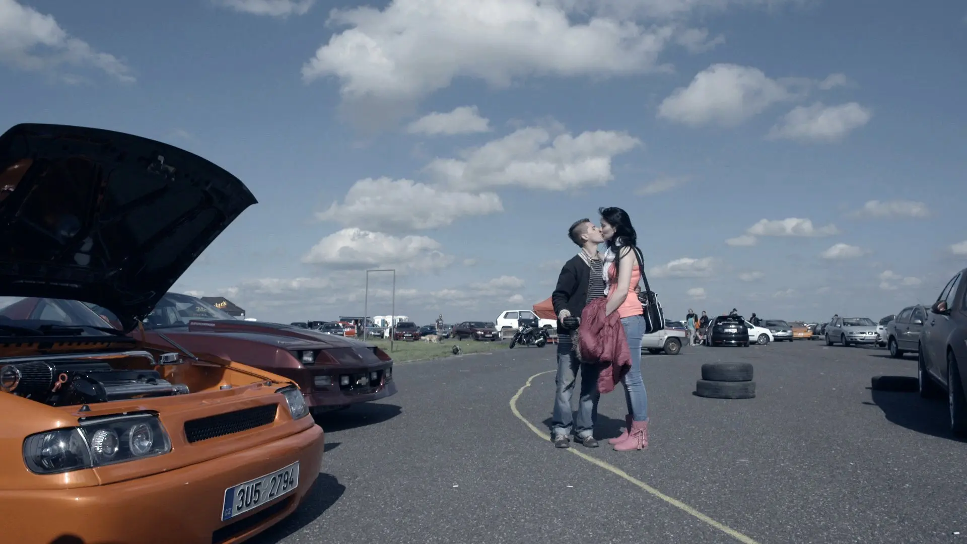 Into the Clouds We Gaze backdrop