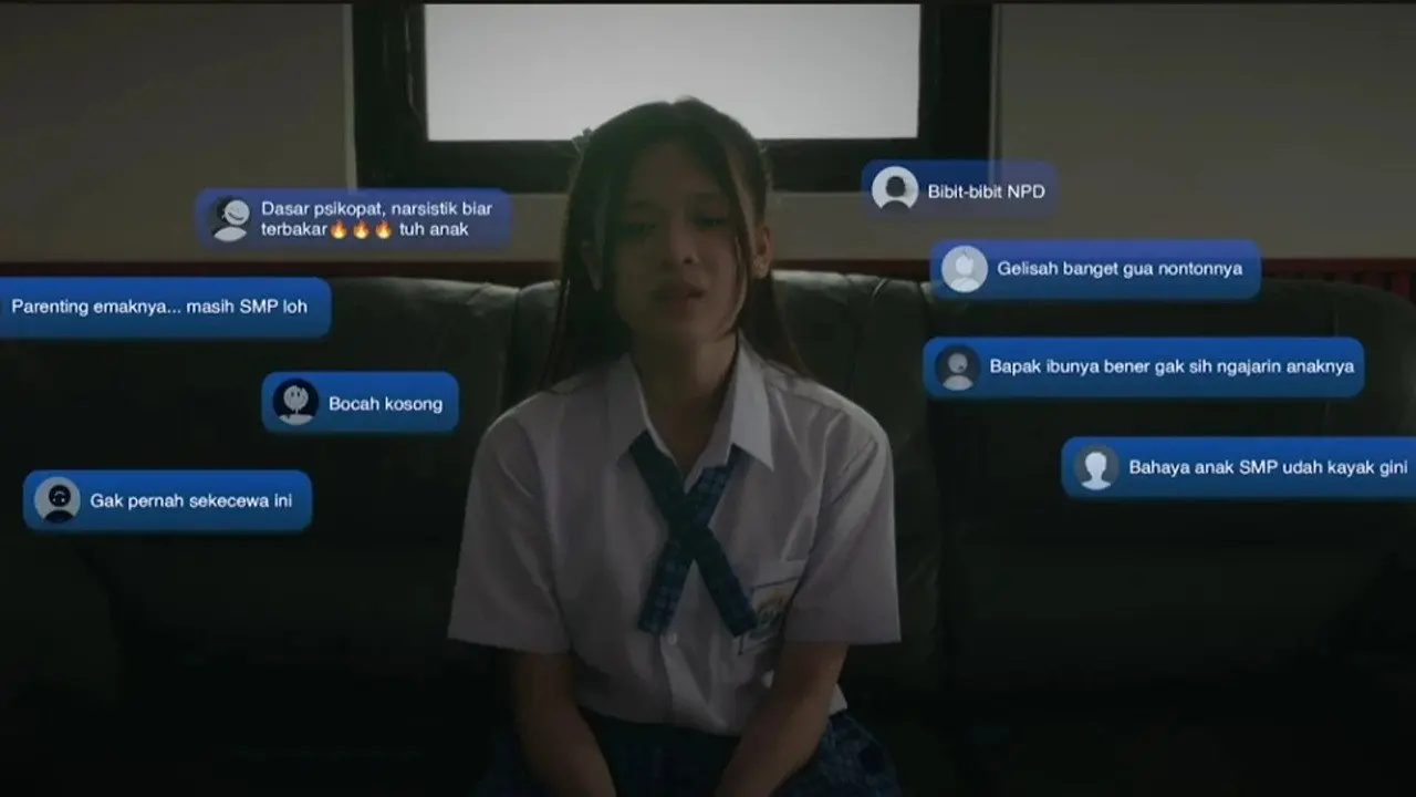 Cyberbullying backdrop