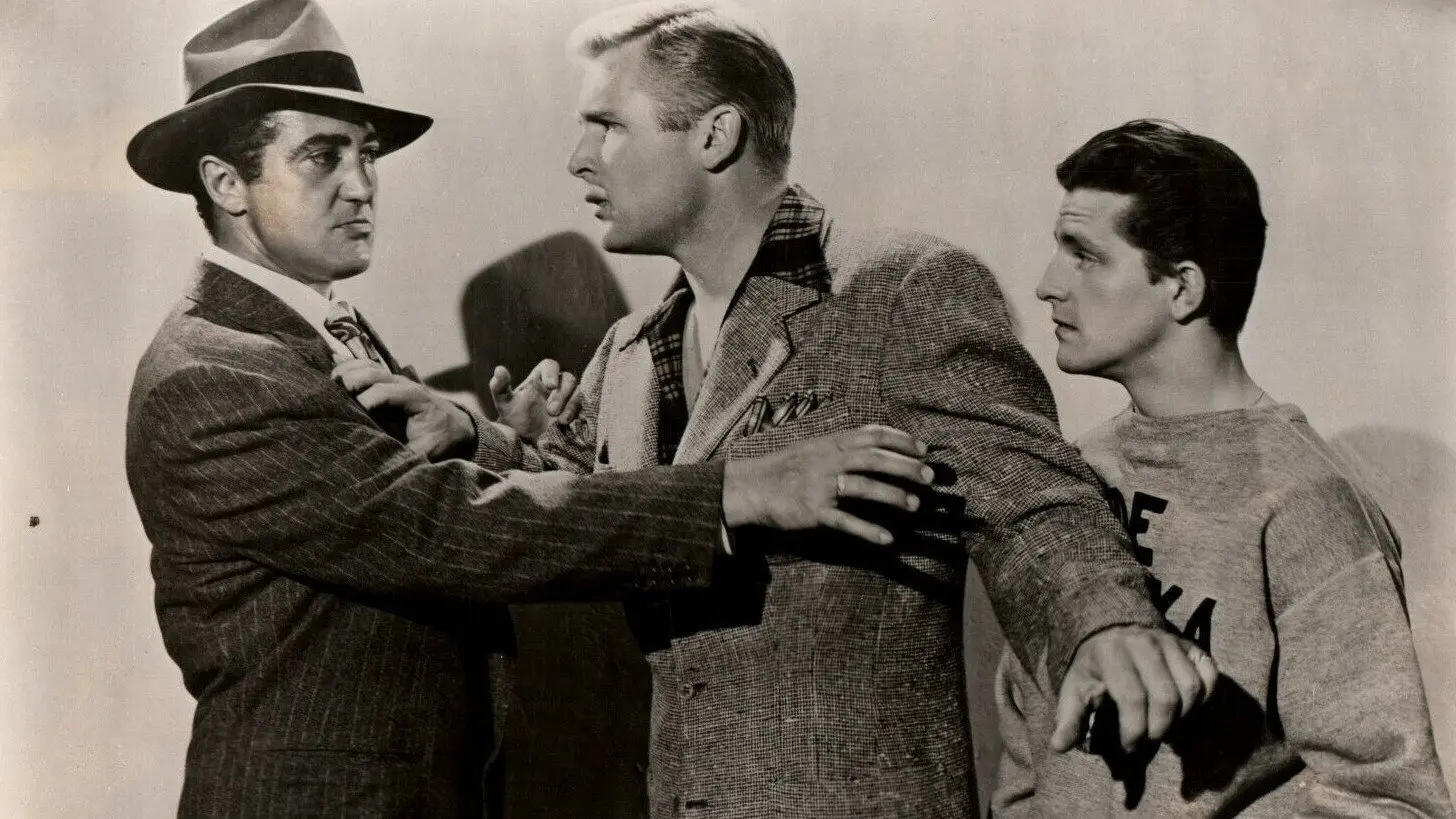 Joe Palooka in Winner Take All backdrop