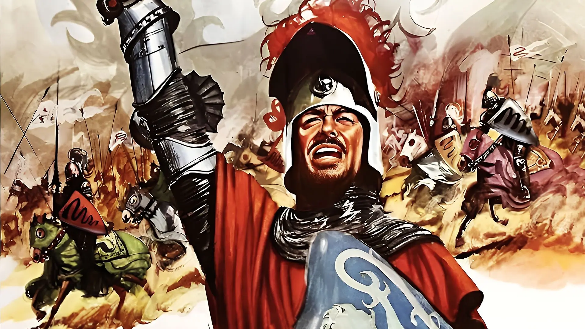 Knights of the Round Table backdrop