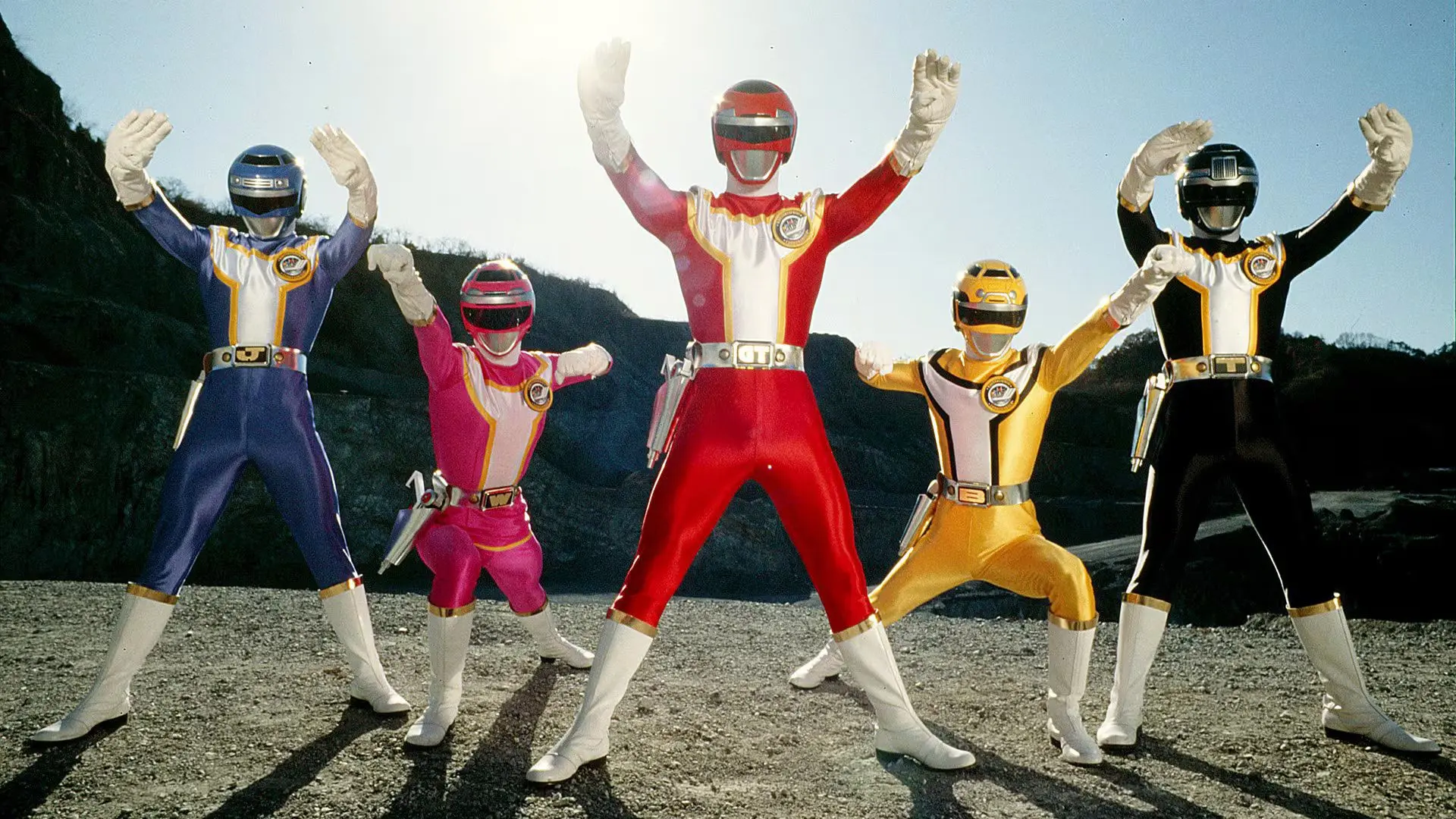 Kousoku Sentai Turboranger backdrop