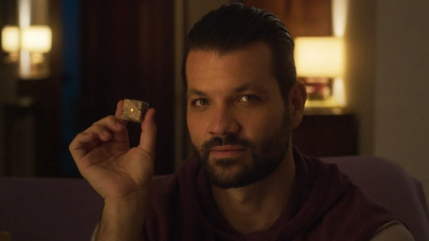 A Dice with Five Sides backdrop