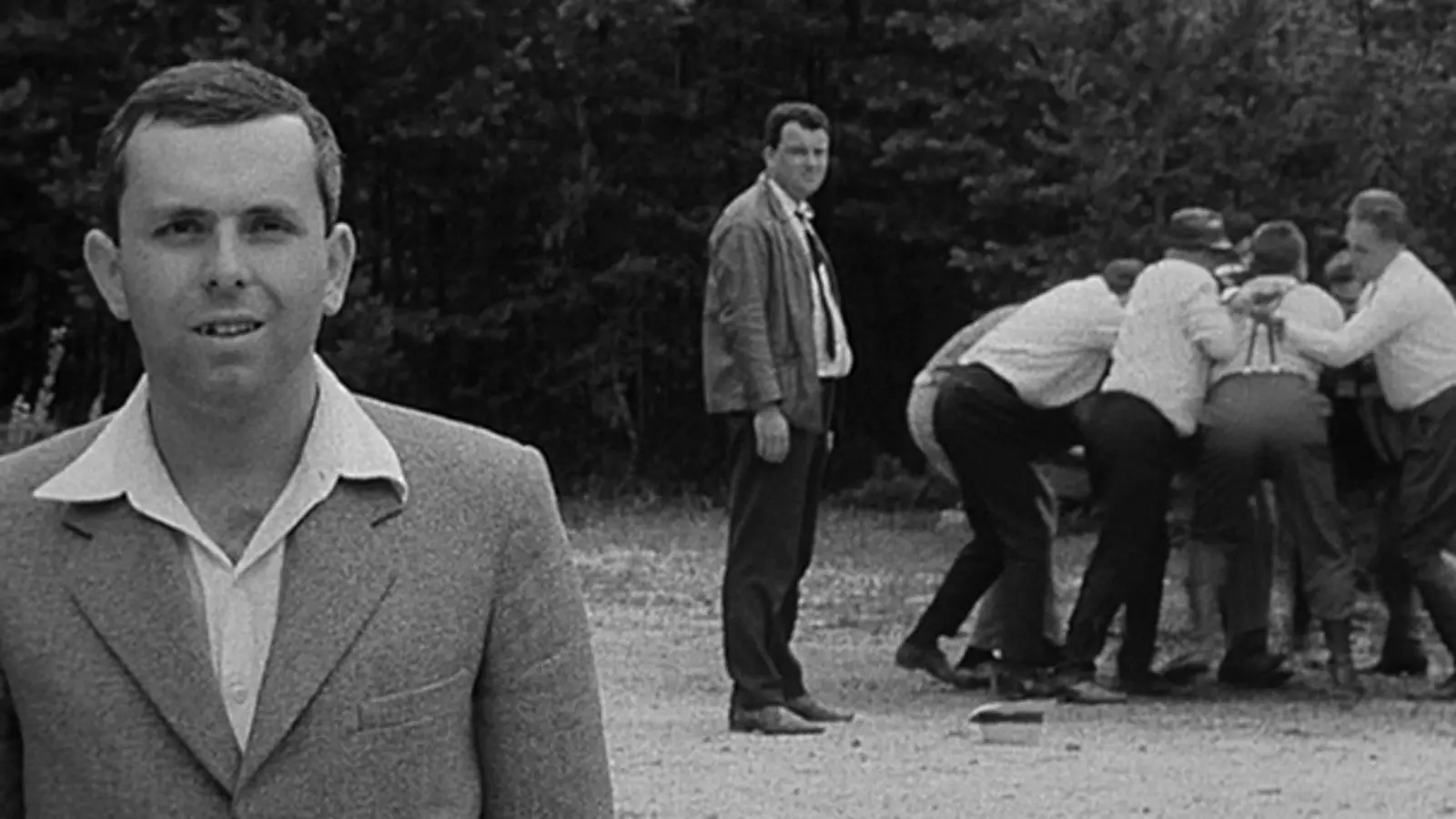 The Party and the Guests backdrop