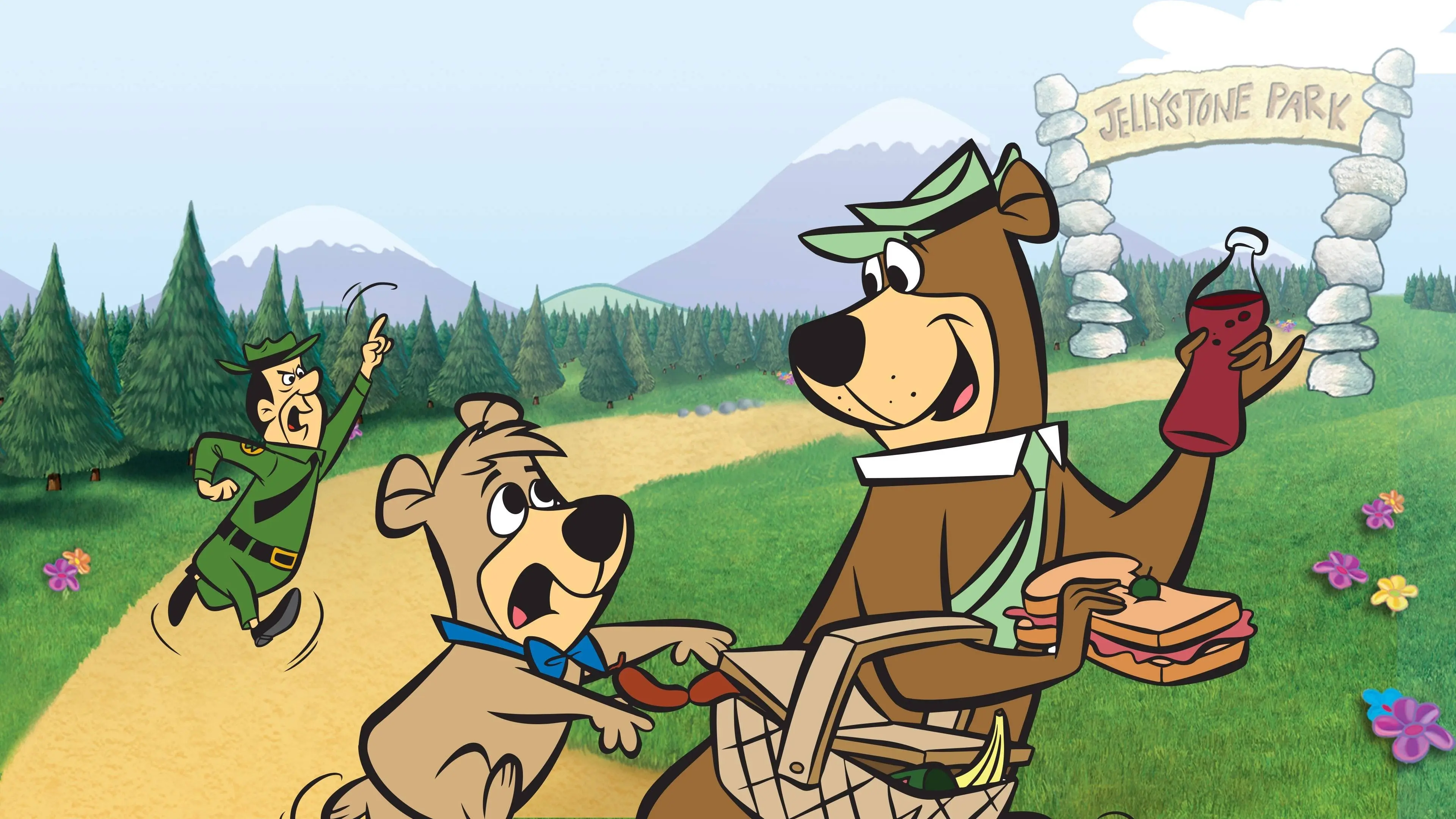 The Yogi Bear Show backdrop