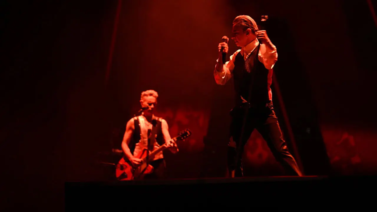 Depeche Mode: M backdrop