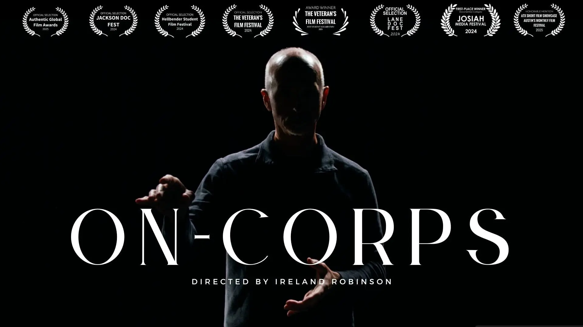On-Corps backdrop