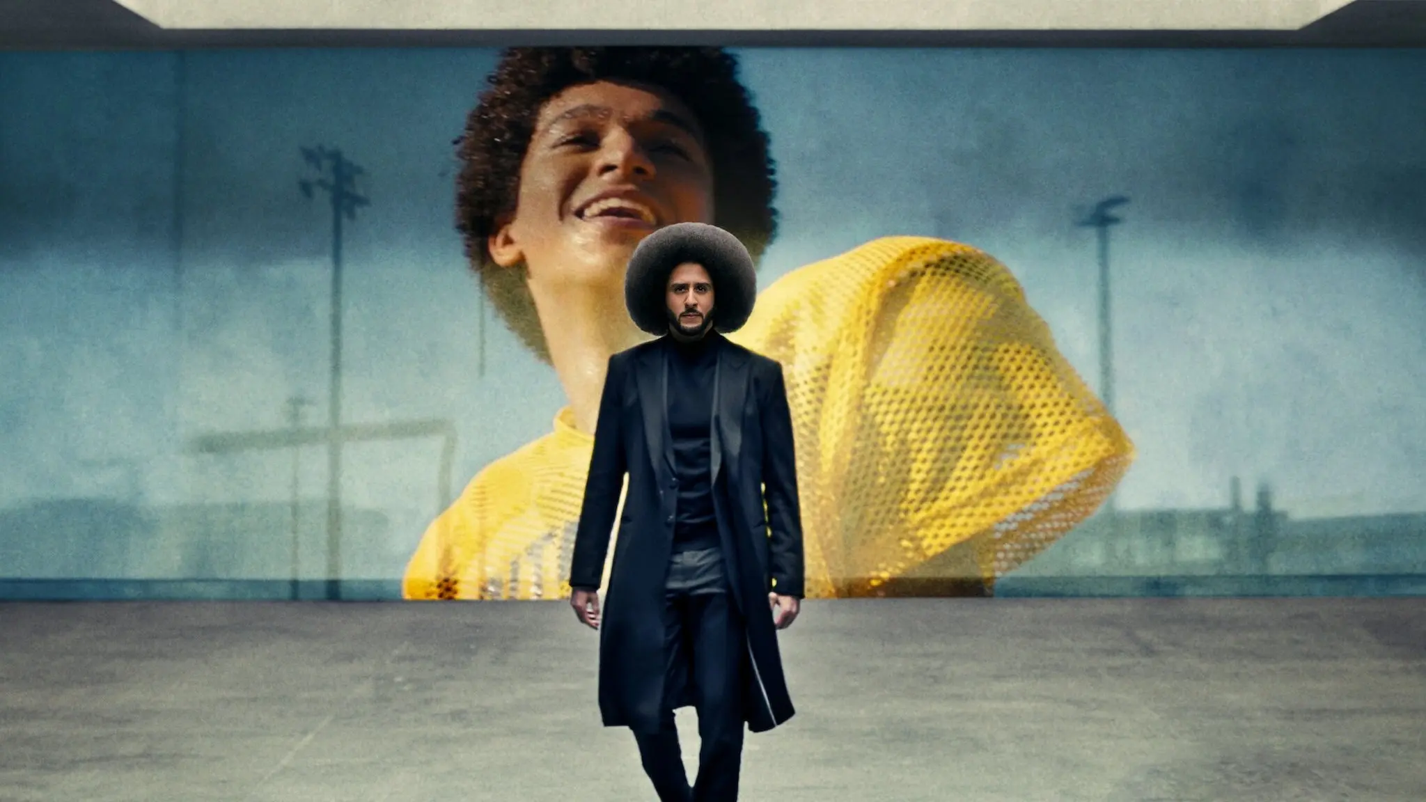 Colin in Black and White backdrop