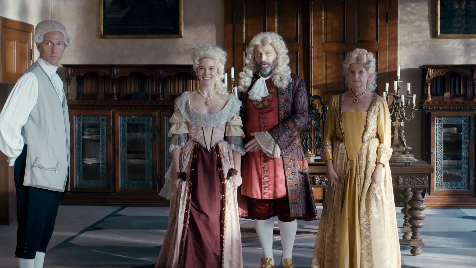 Huguenot Refugees backdrop