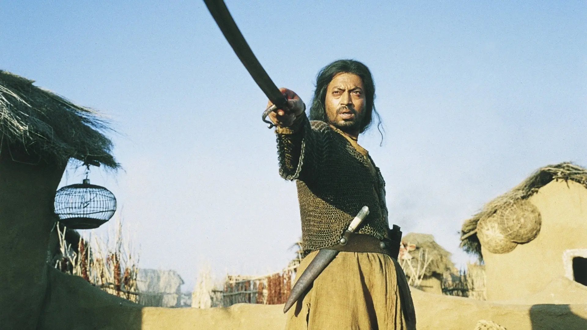 The Warrior backdrop