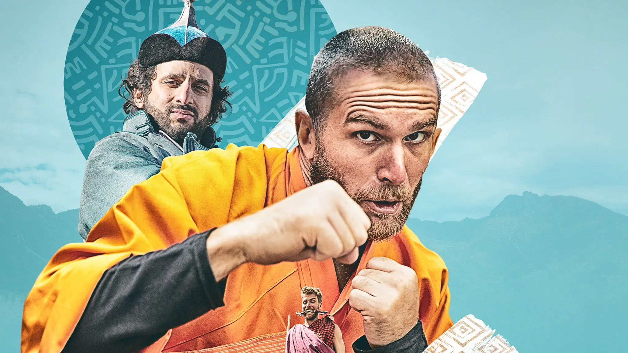 Joel & Nish Vs The World backdrop