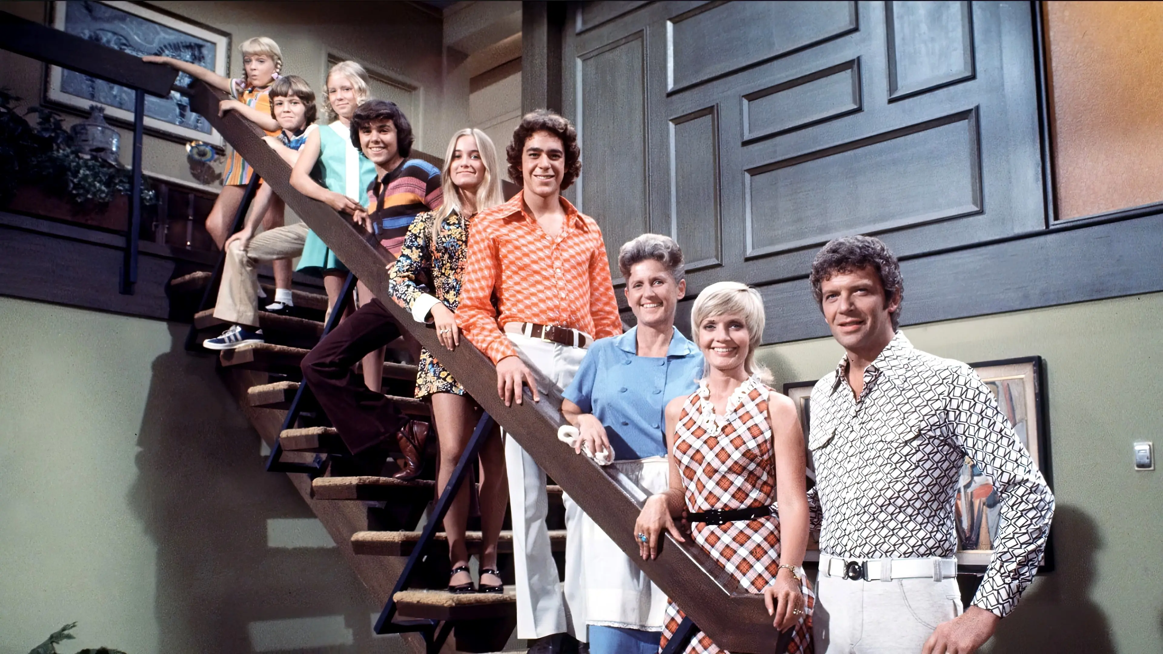 The Brady Bunch backdrop
