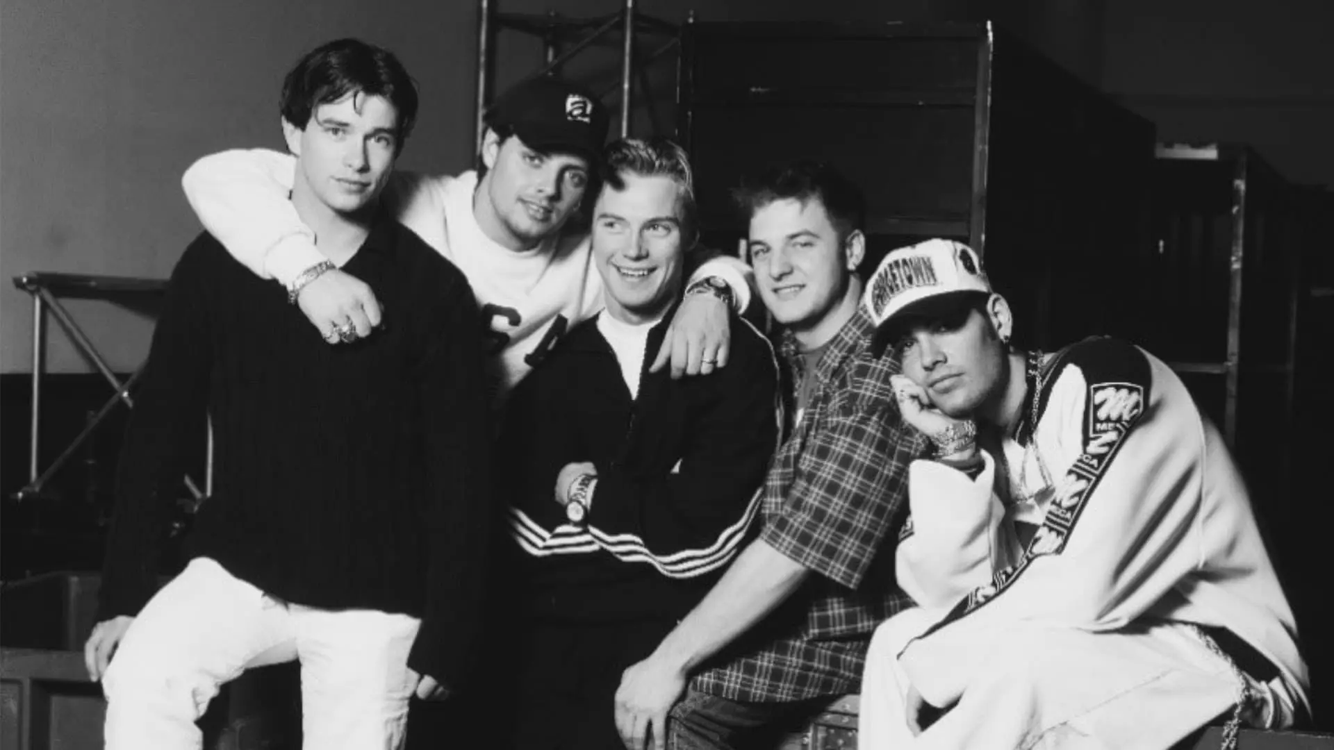 Boyzone: No Matter What backdrop