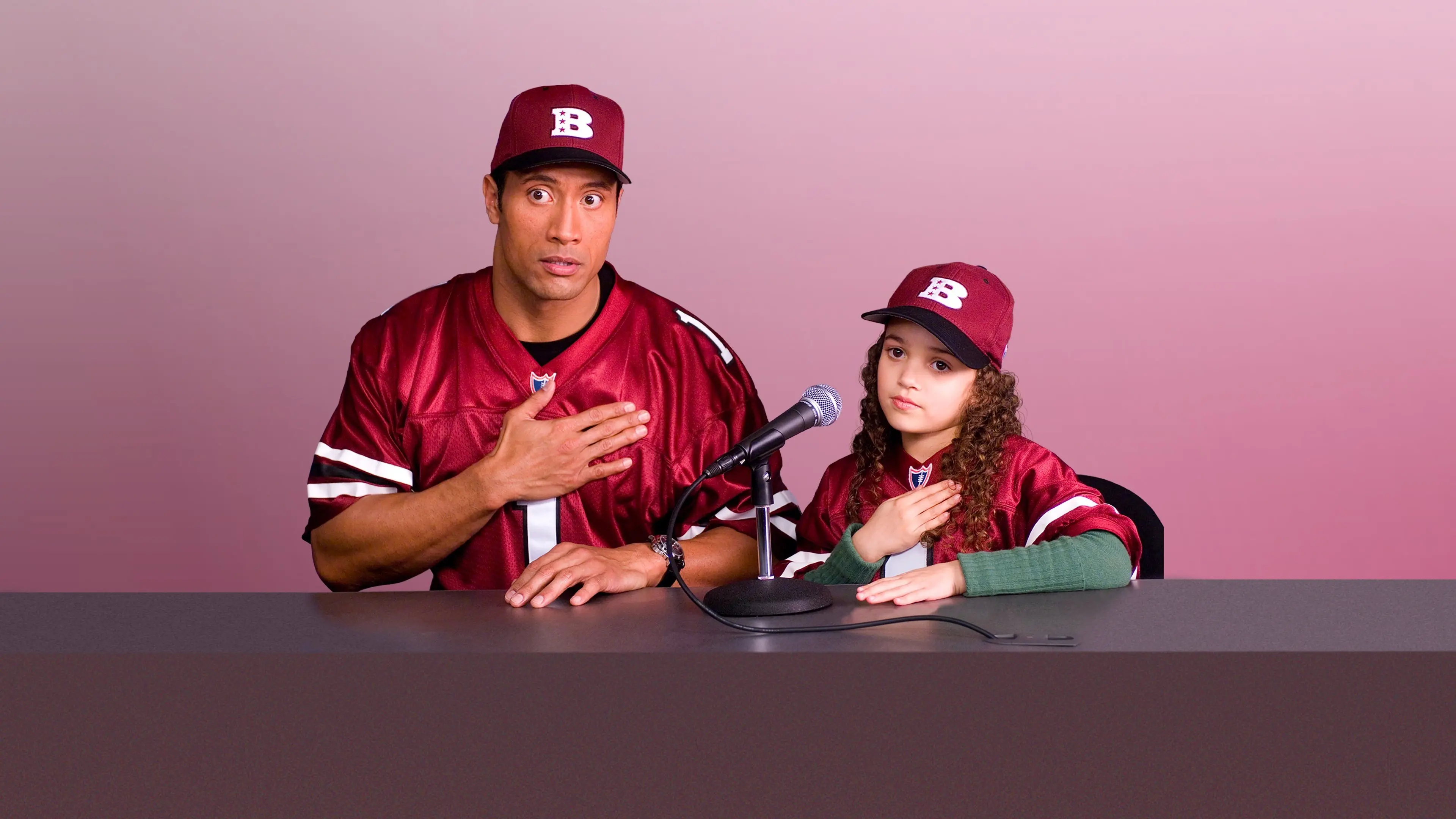 The Game Plan backdrop