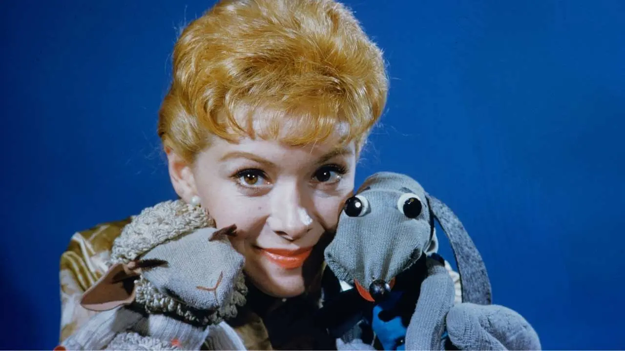 Shari & Lamb Chop backdrop