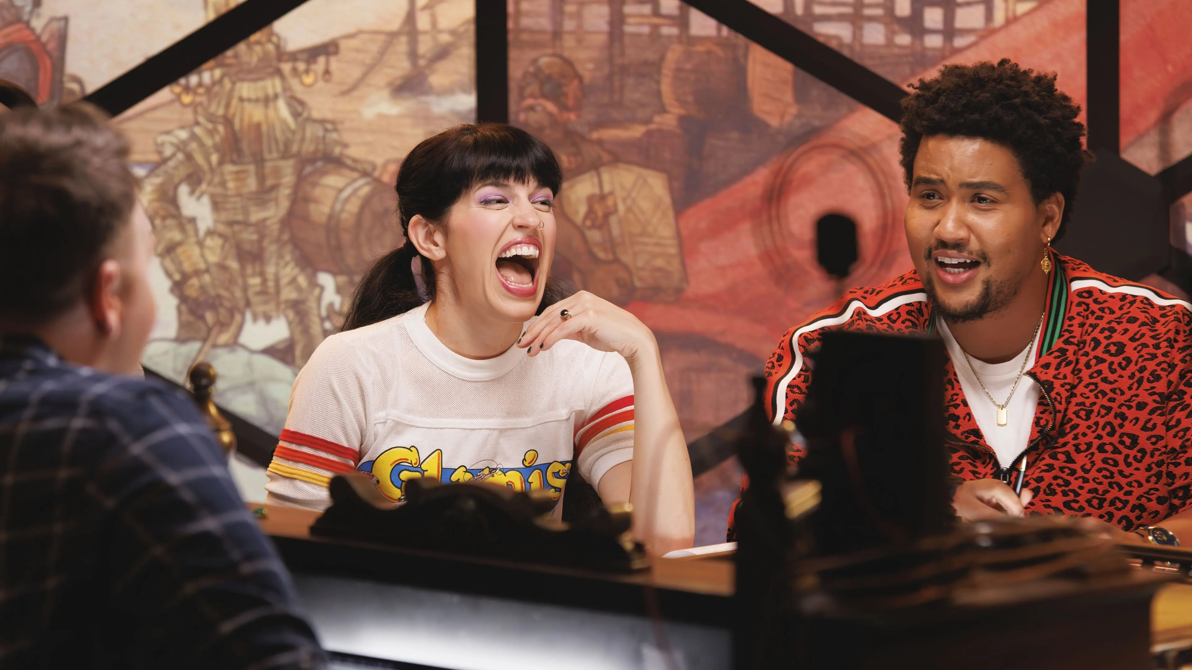 Dimension 20's Adventuring Party backdrop