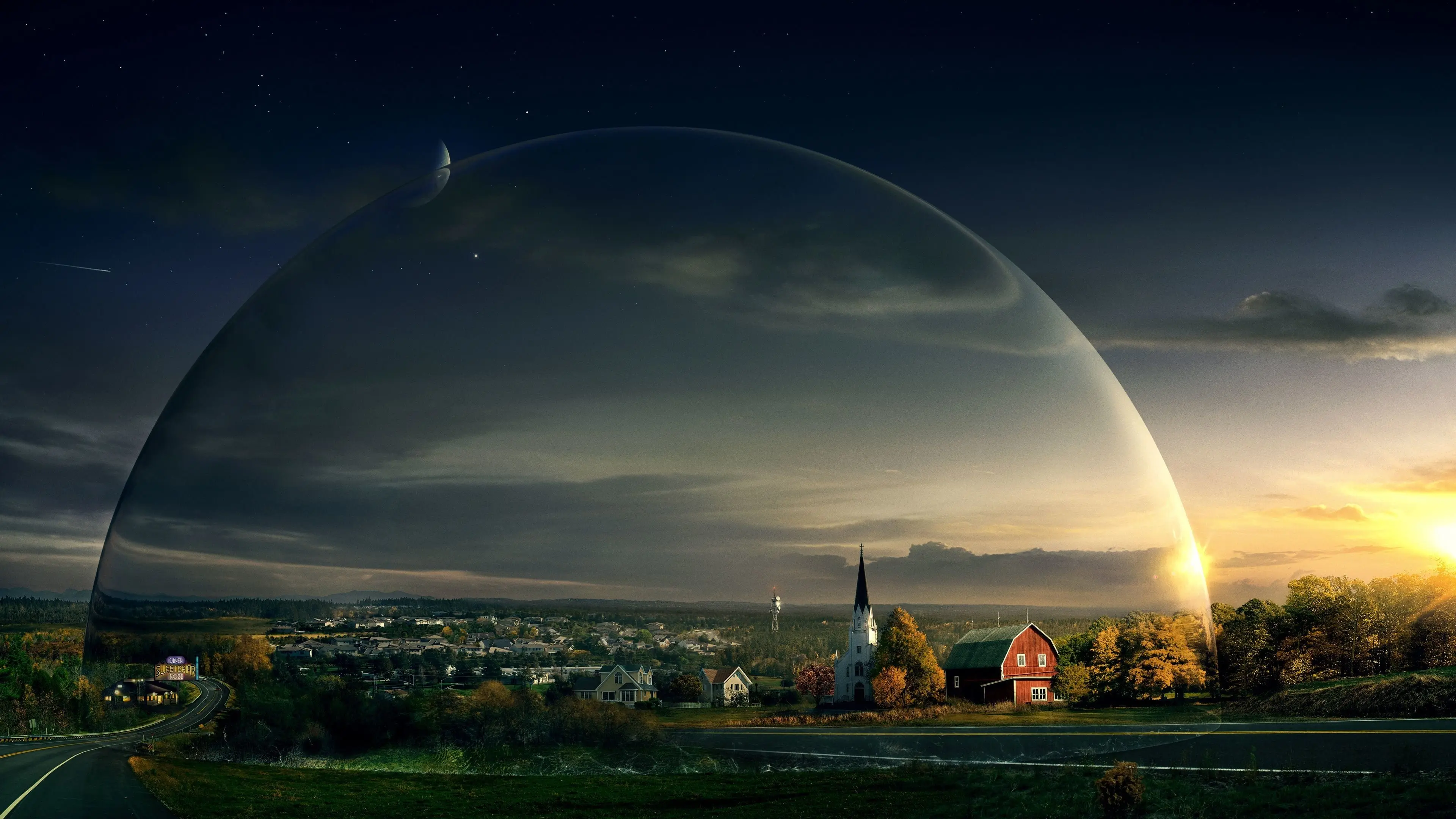 Under the Dome backdrop