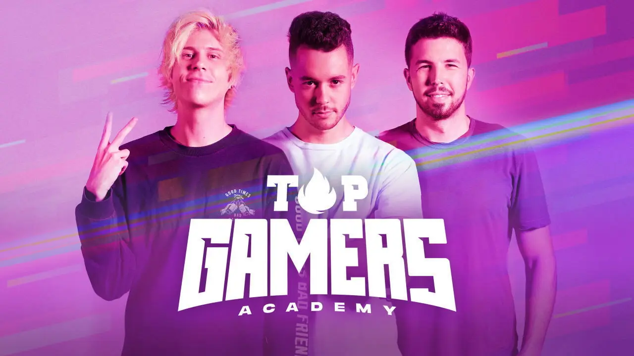 Top Gamers Academy backdrop
