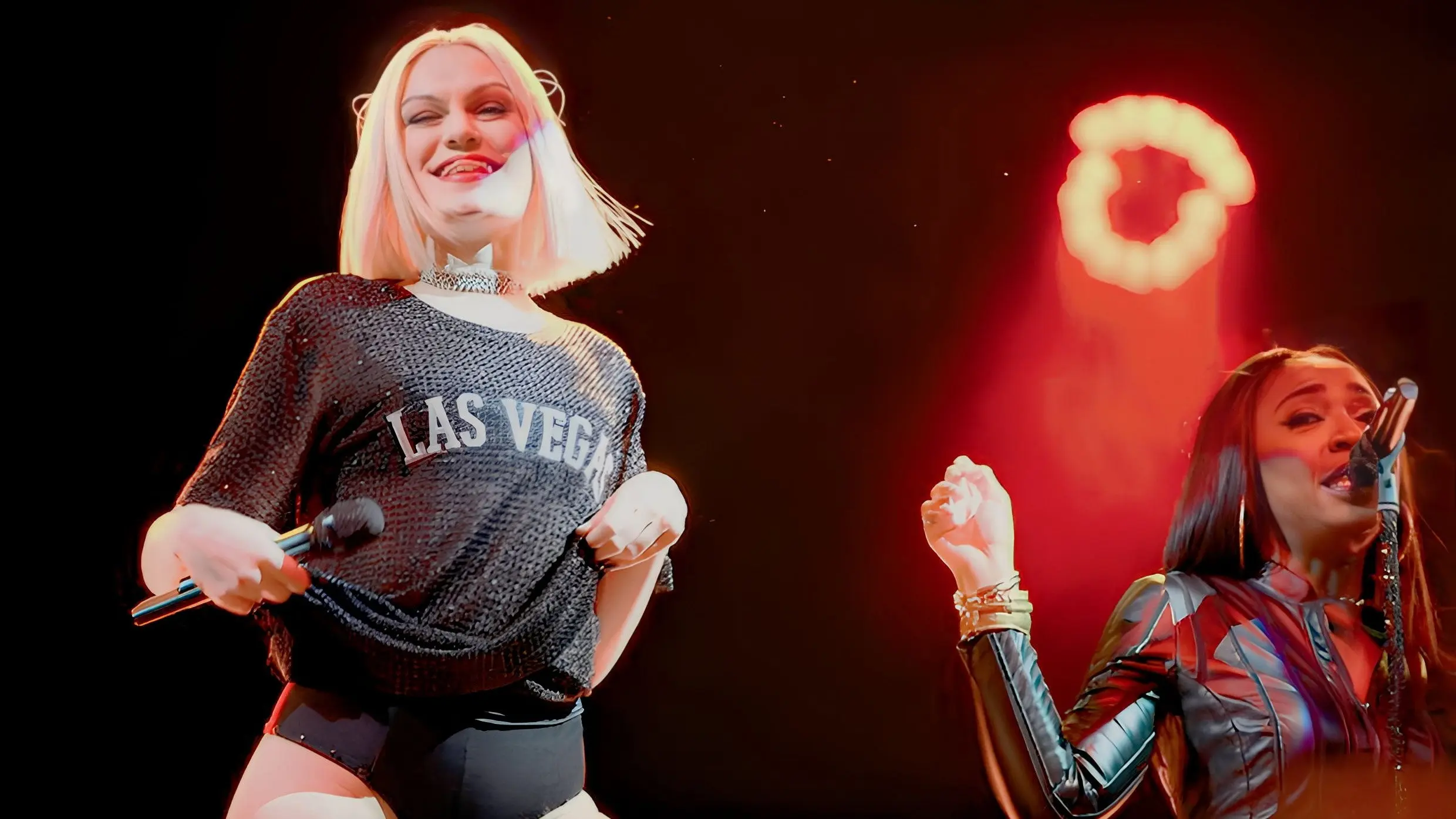 Jessie J & Ed Sheeran Live: Rock In Rio USA backdrop