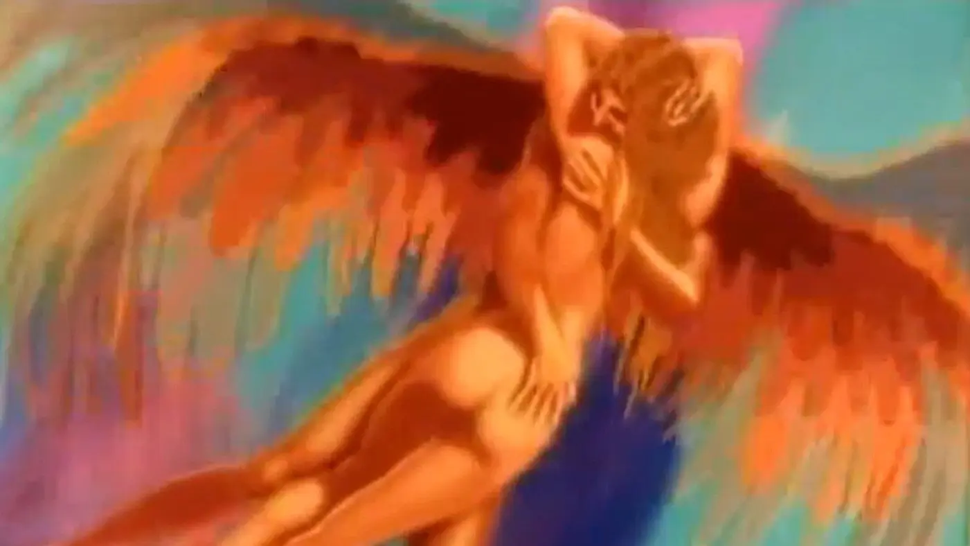 The Nymph Salmacis backdrop