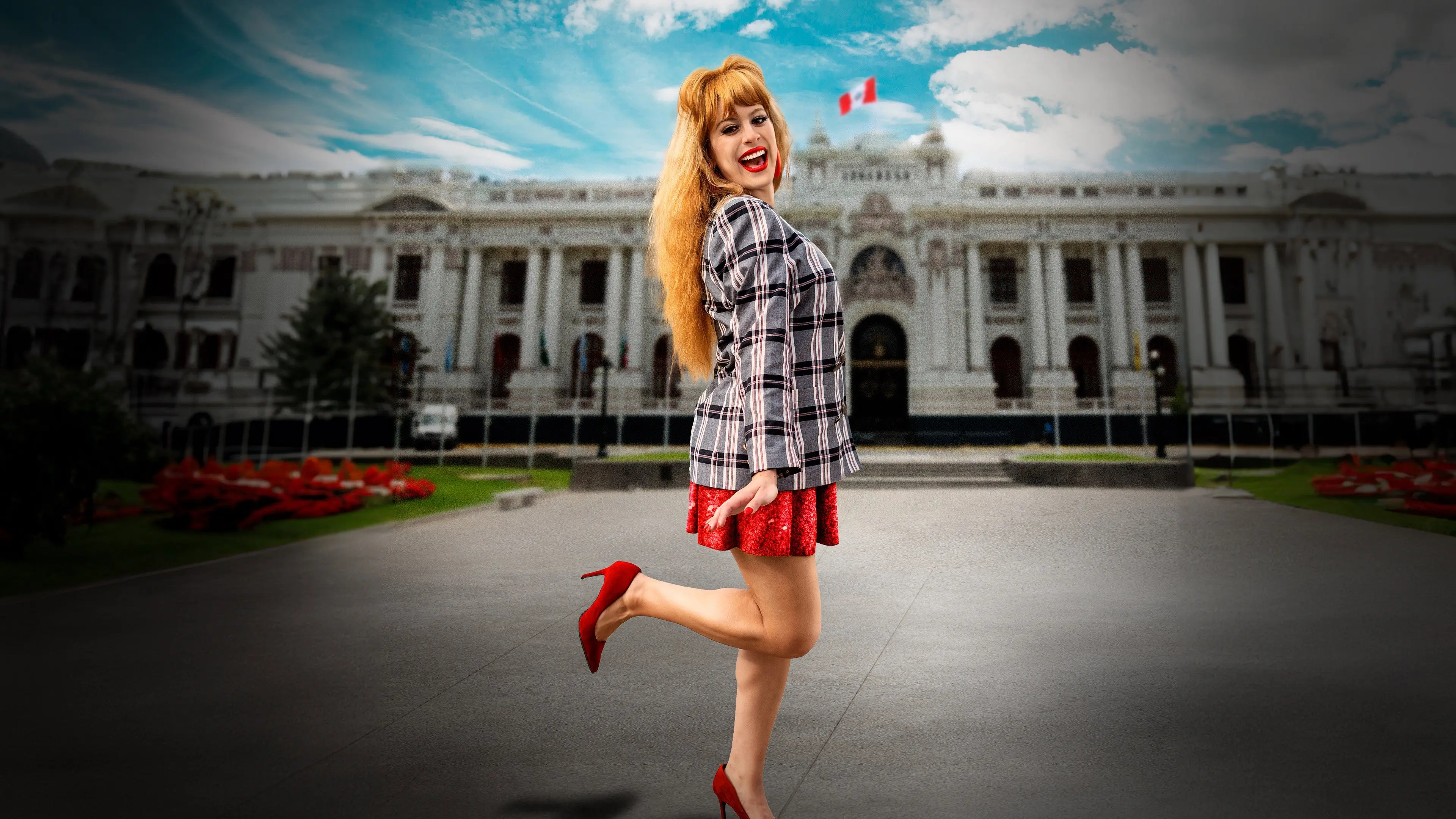 Susy: Una vedette en el Congreso backdrop