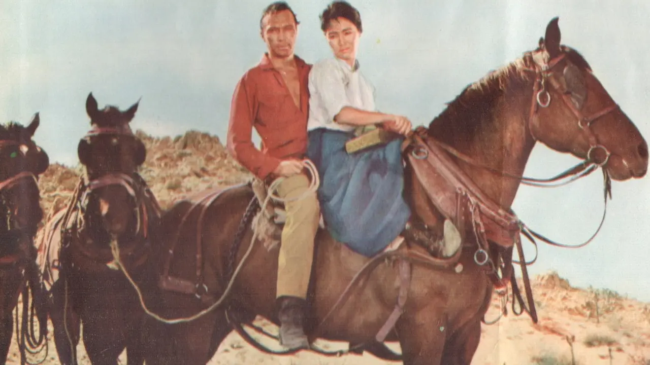 Stagecoach to Dancers' Rock backdrop