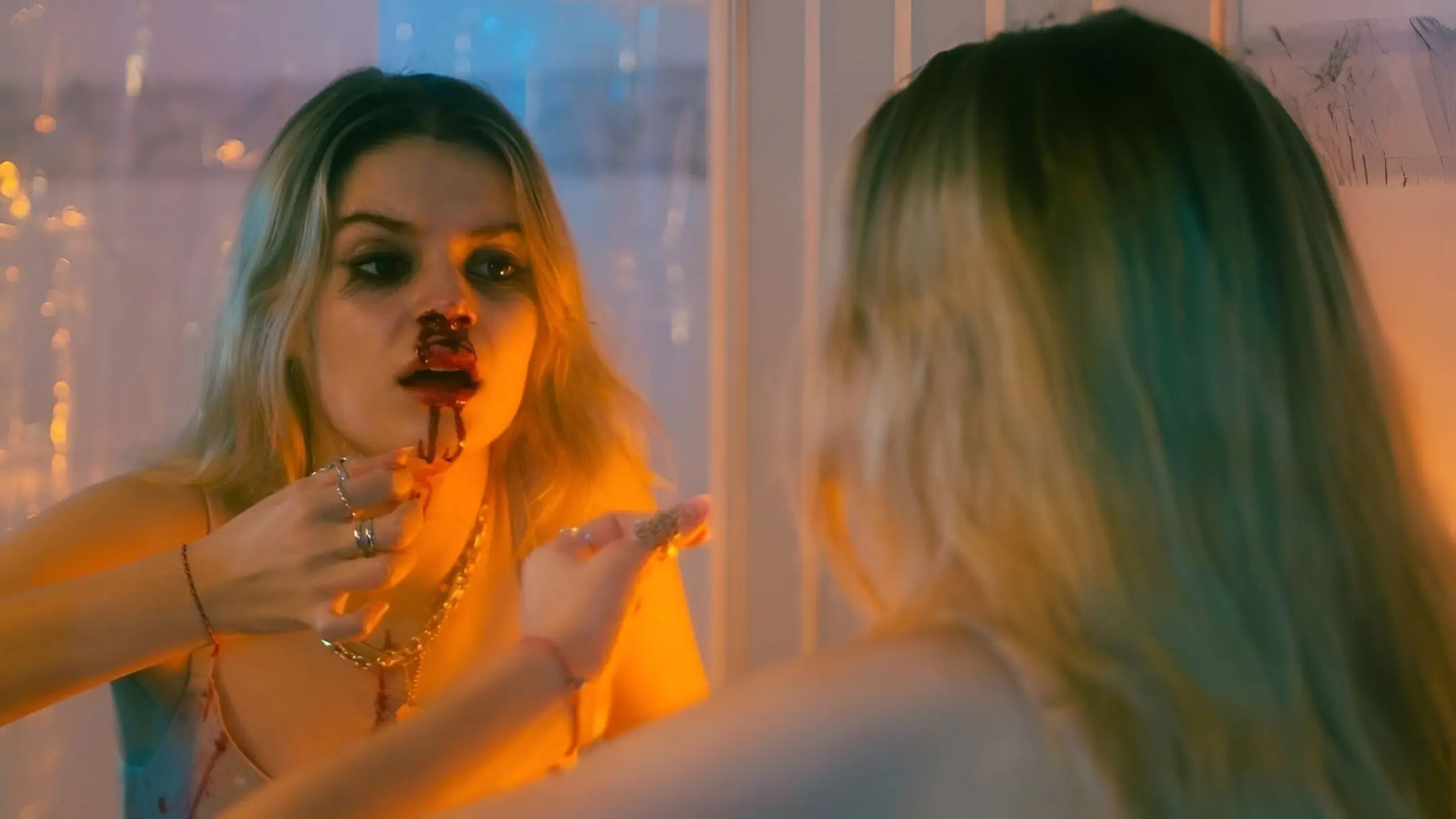 Bloody Hell backdrop