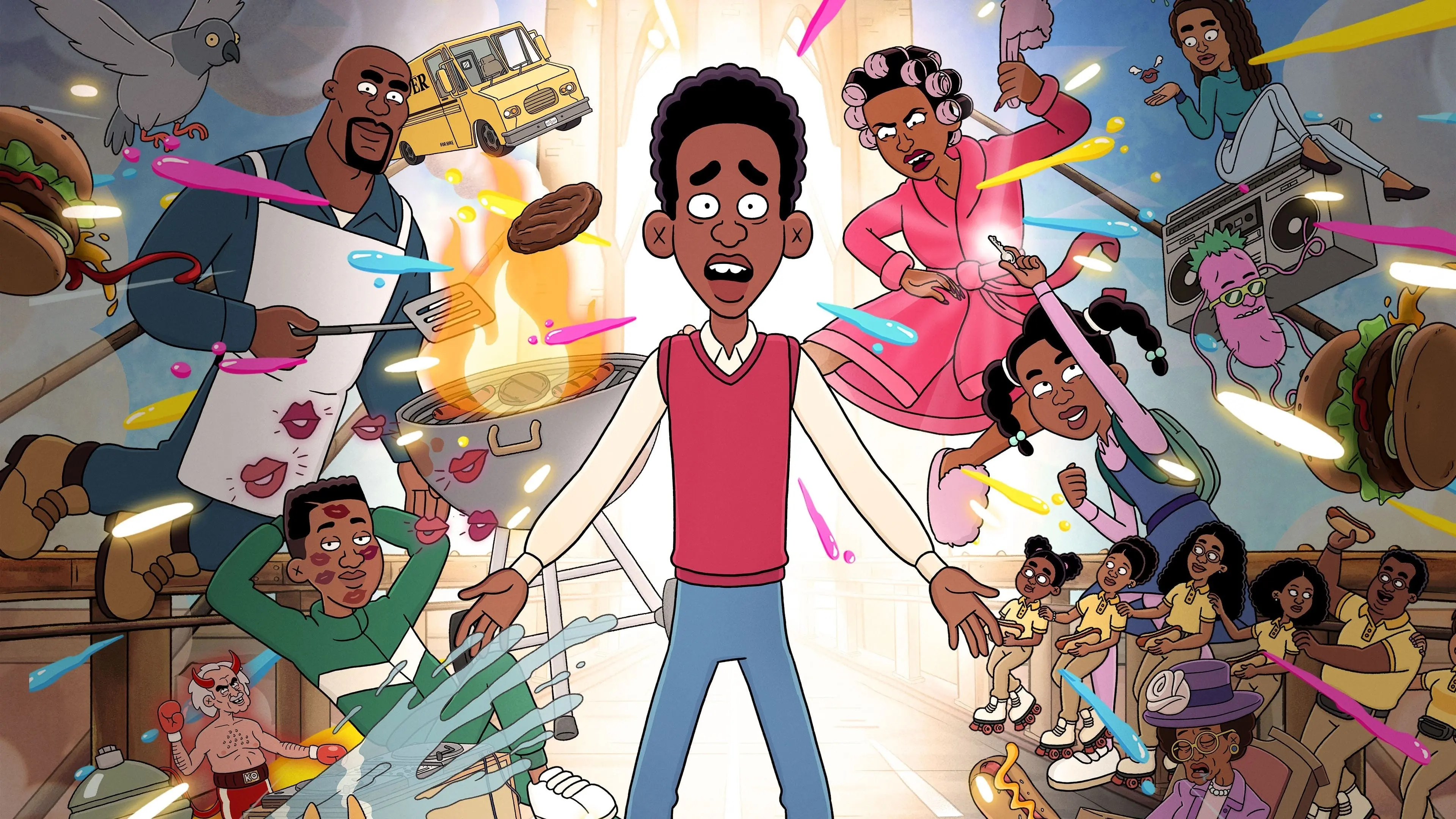 Everybody Still Hates Chris backdrop