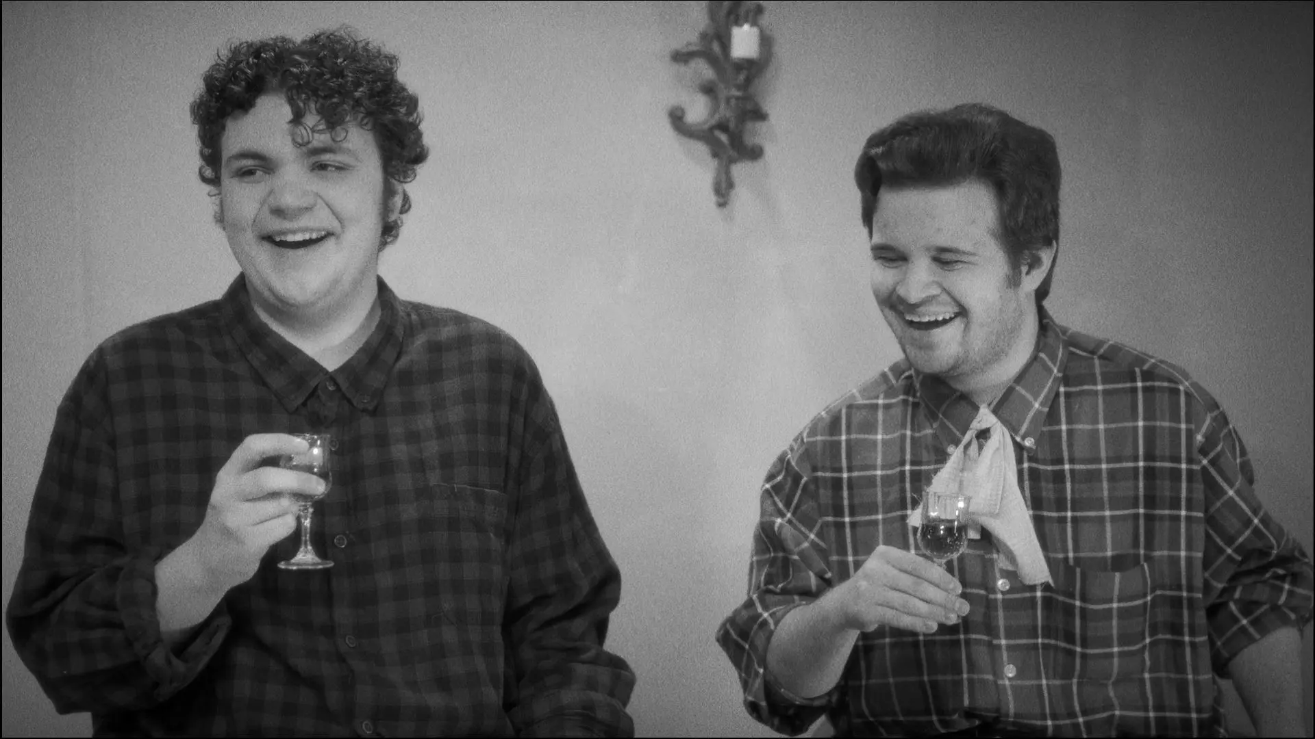 Lady at Number 16 backdrop