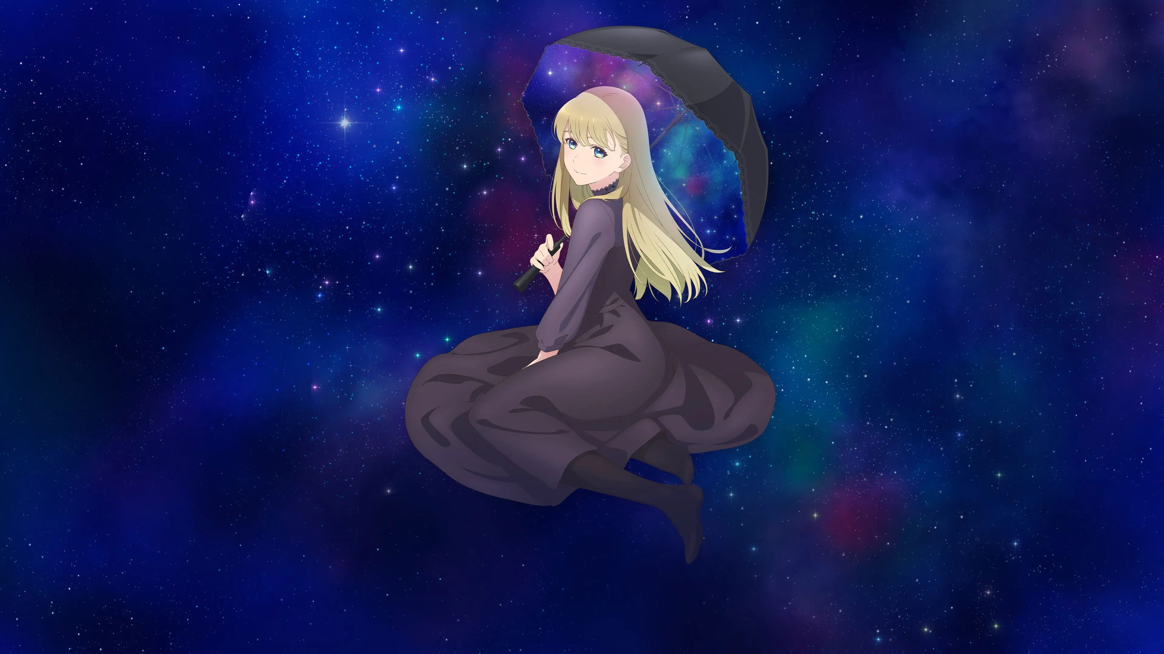 A Galaxy Next Door backdrop