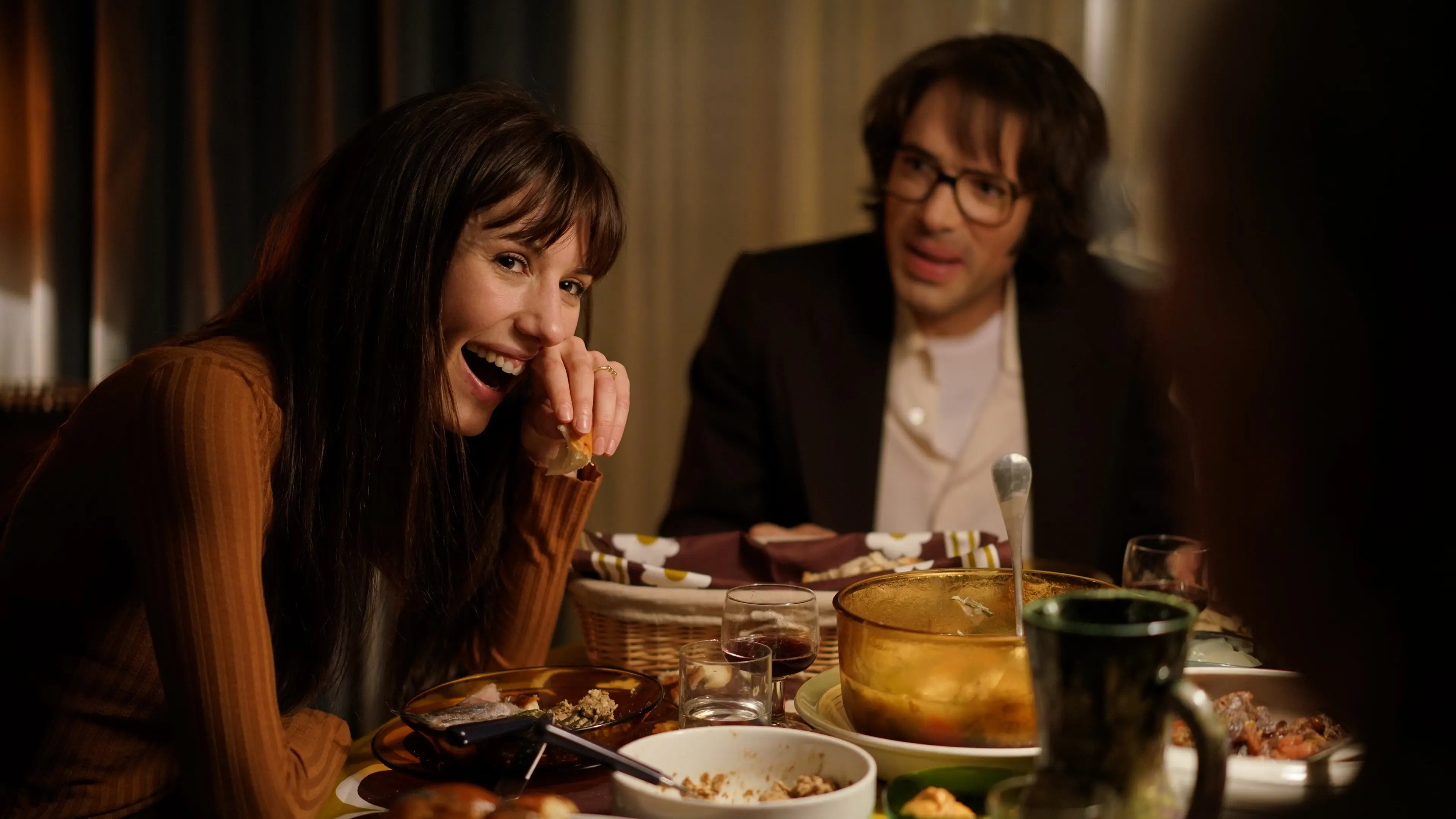 Mr & Mme Adelman backdrop