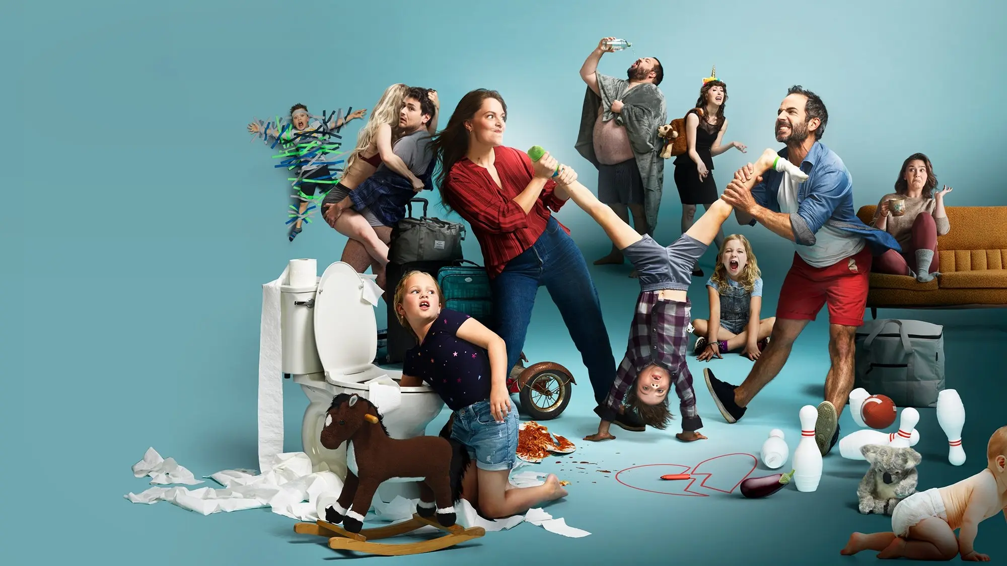 Garde partagée backdrop