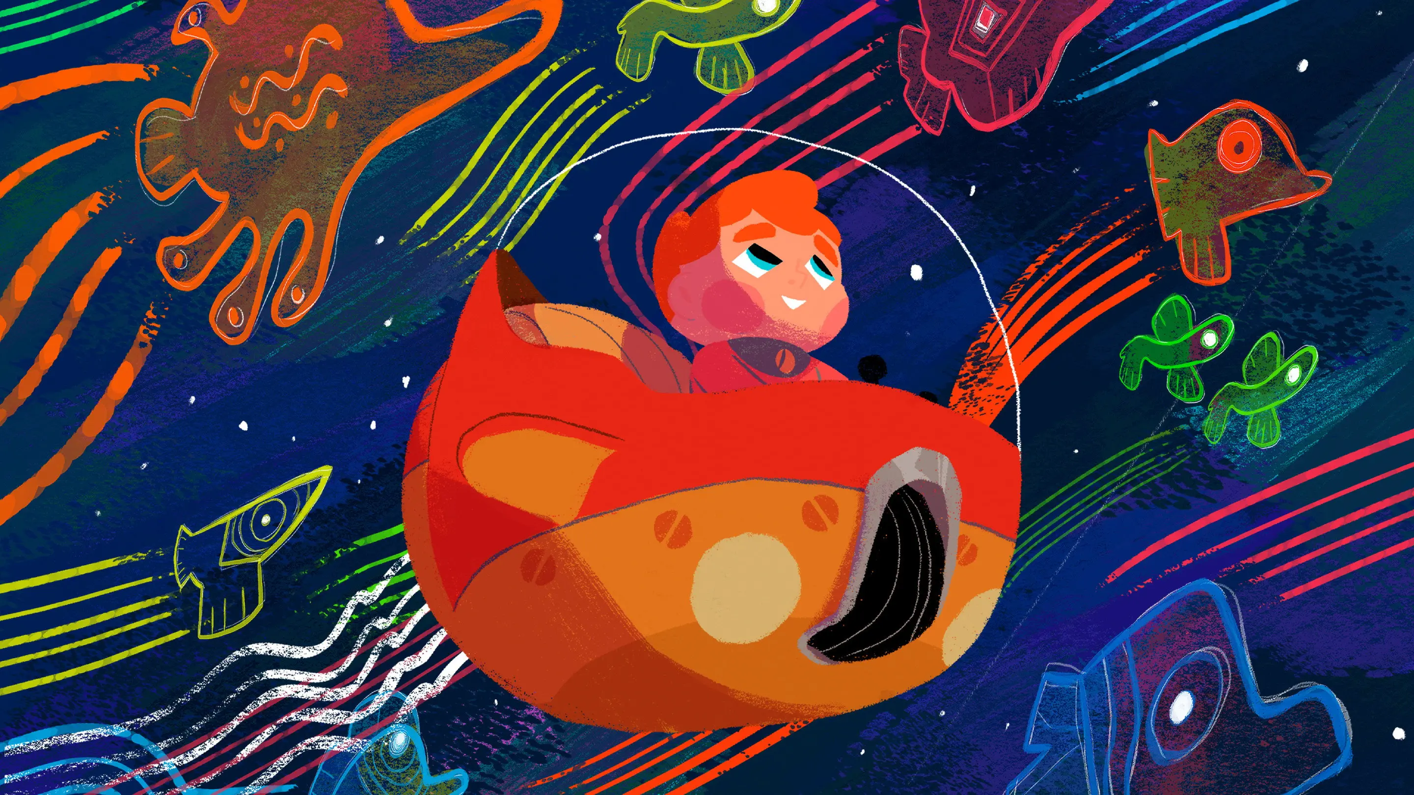 Cosmo - The Cosmonaut backdrop