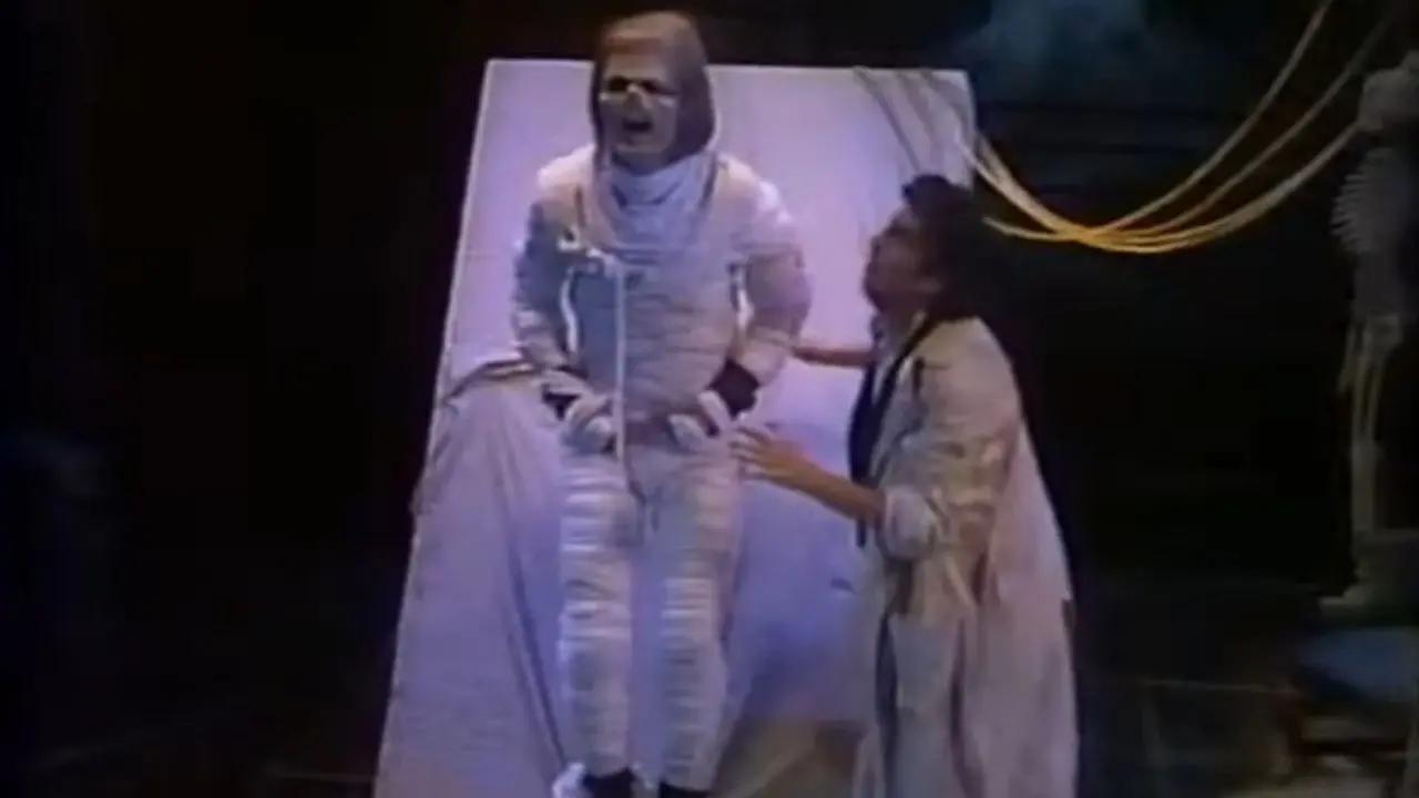 Frankenstein backdrop