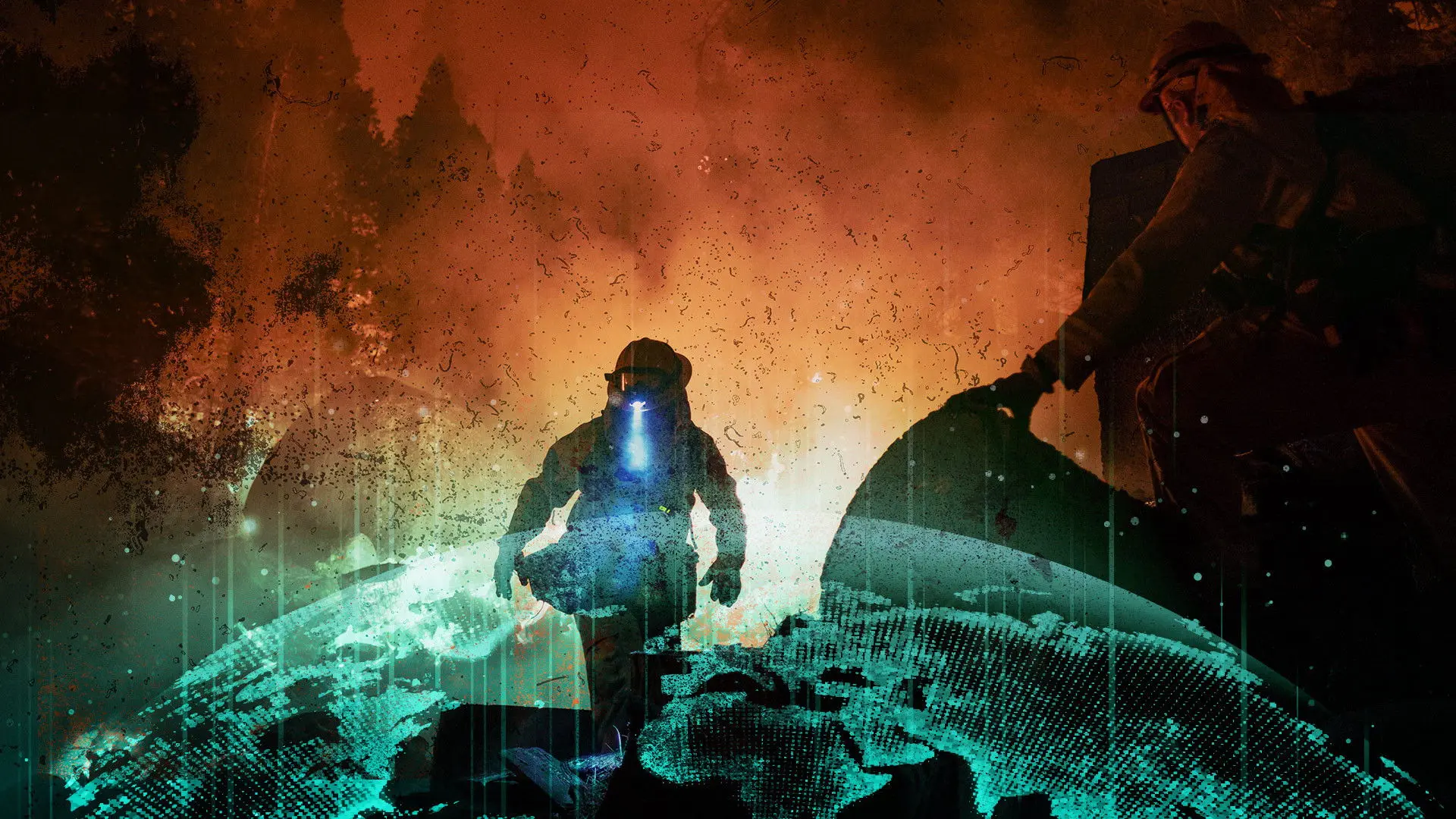 Big Oil v the World backdrop