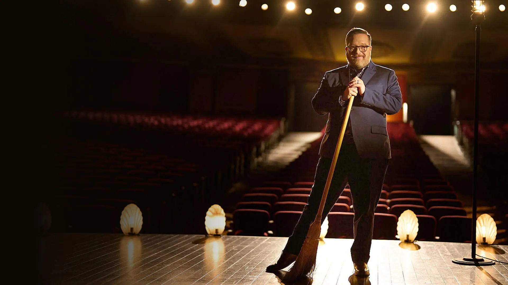 One Killer Question backdrop