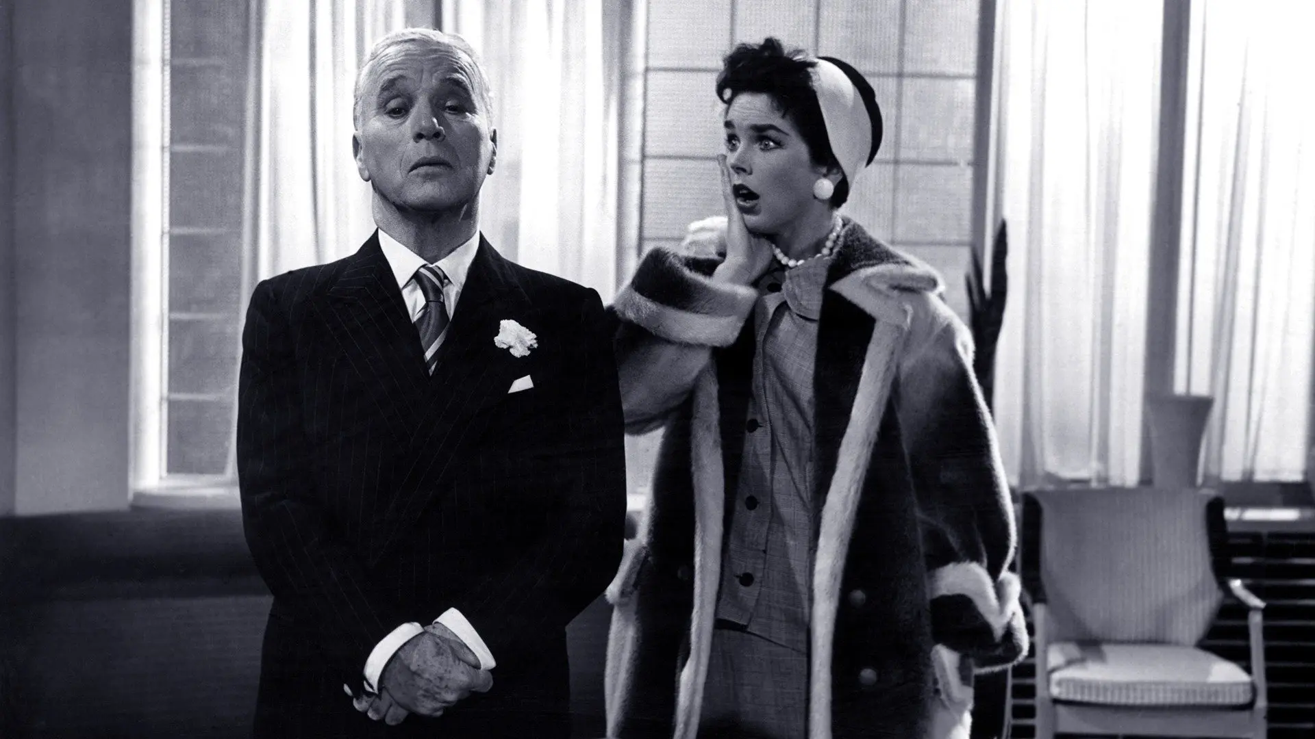 A King in New York backdrop