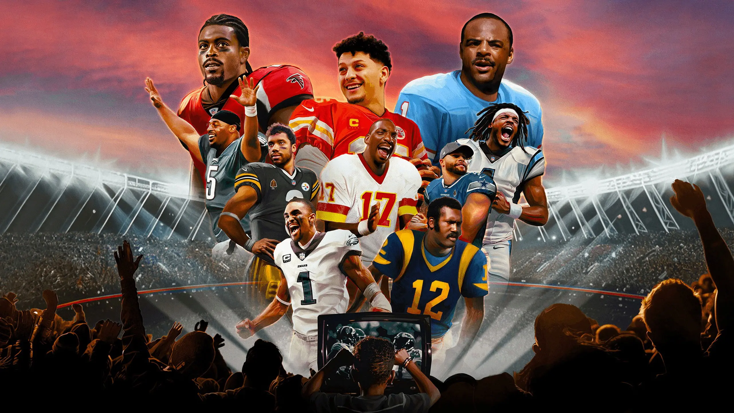 Evolution of the Black Quarterback backdrop