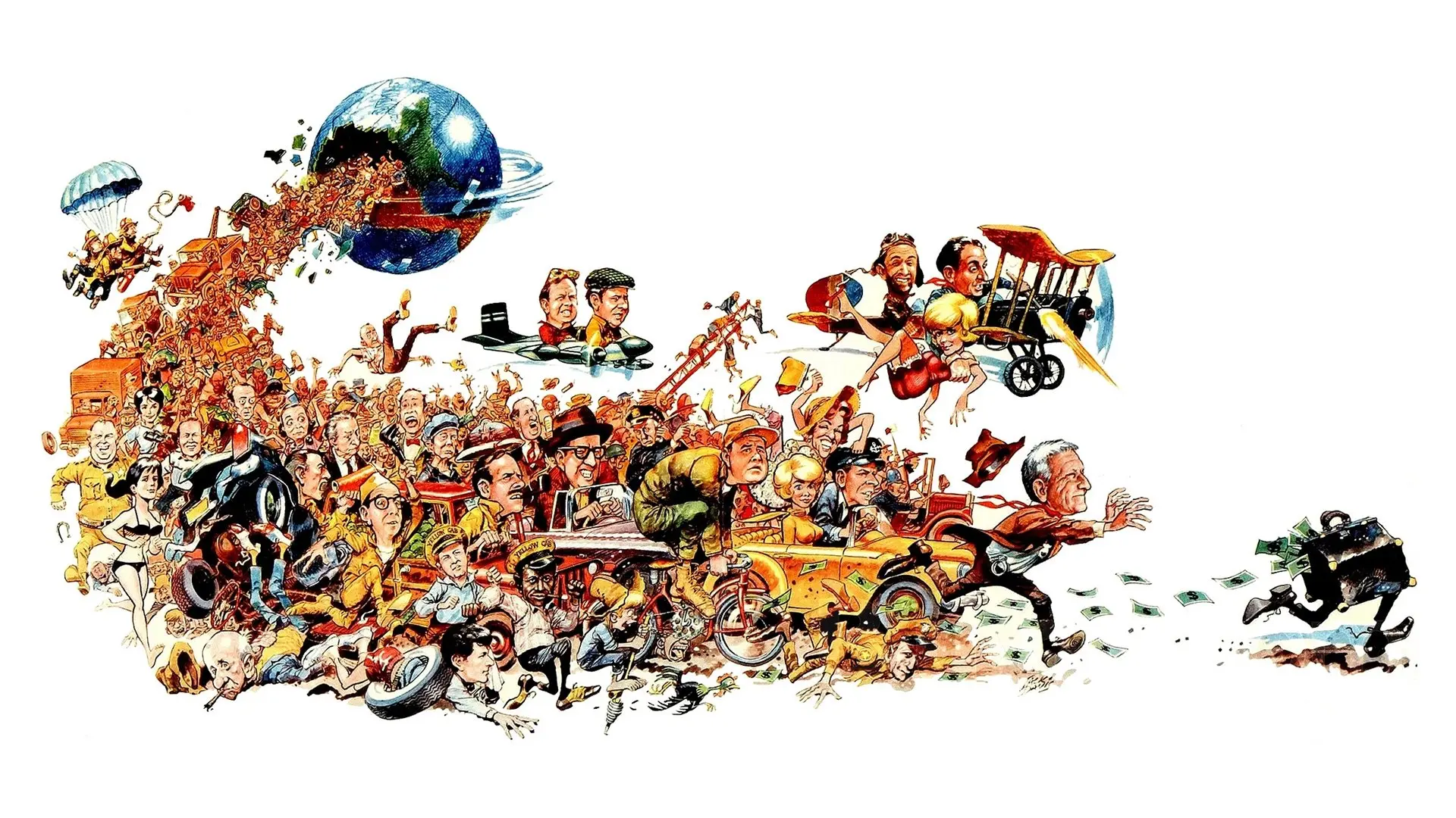 It's a Mad, Mad, Mad, Mad World backdrop