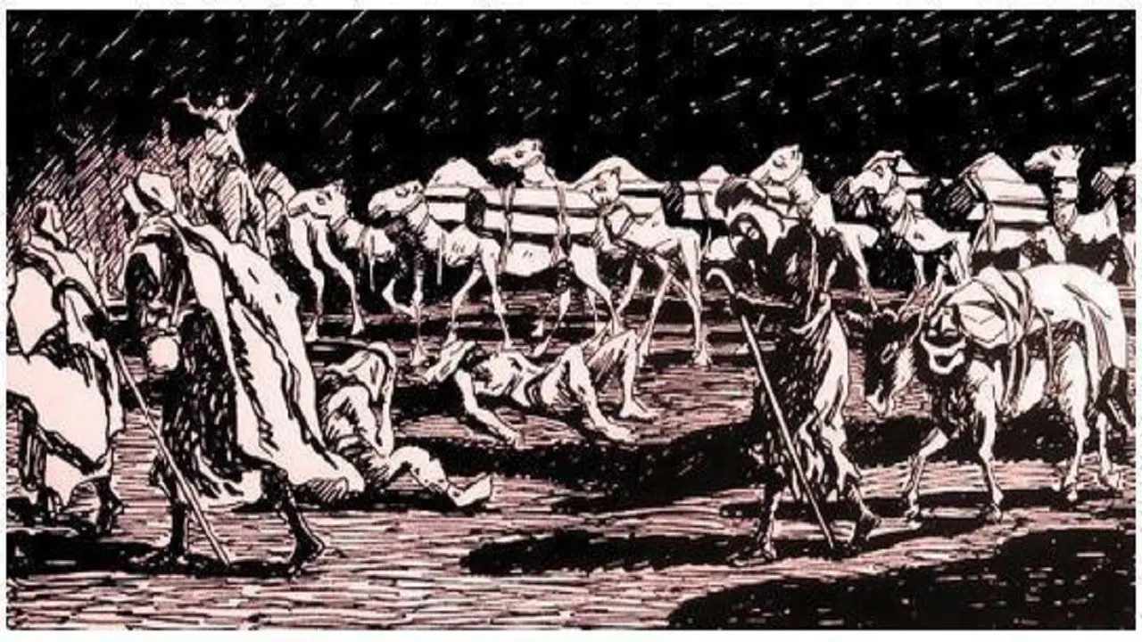 Caravan of Death backdrop