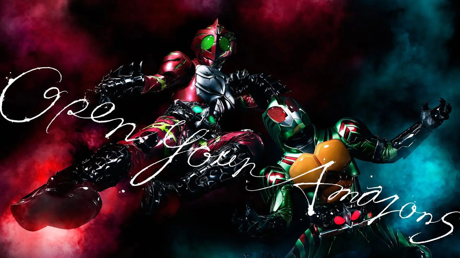 Amazon Riders backdrop